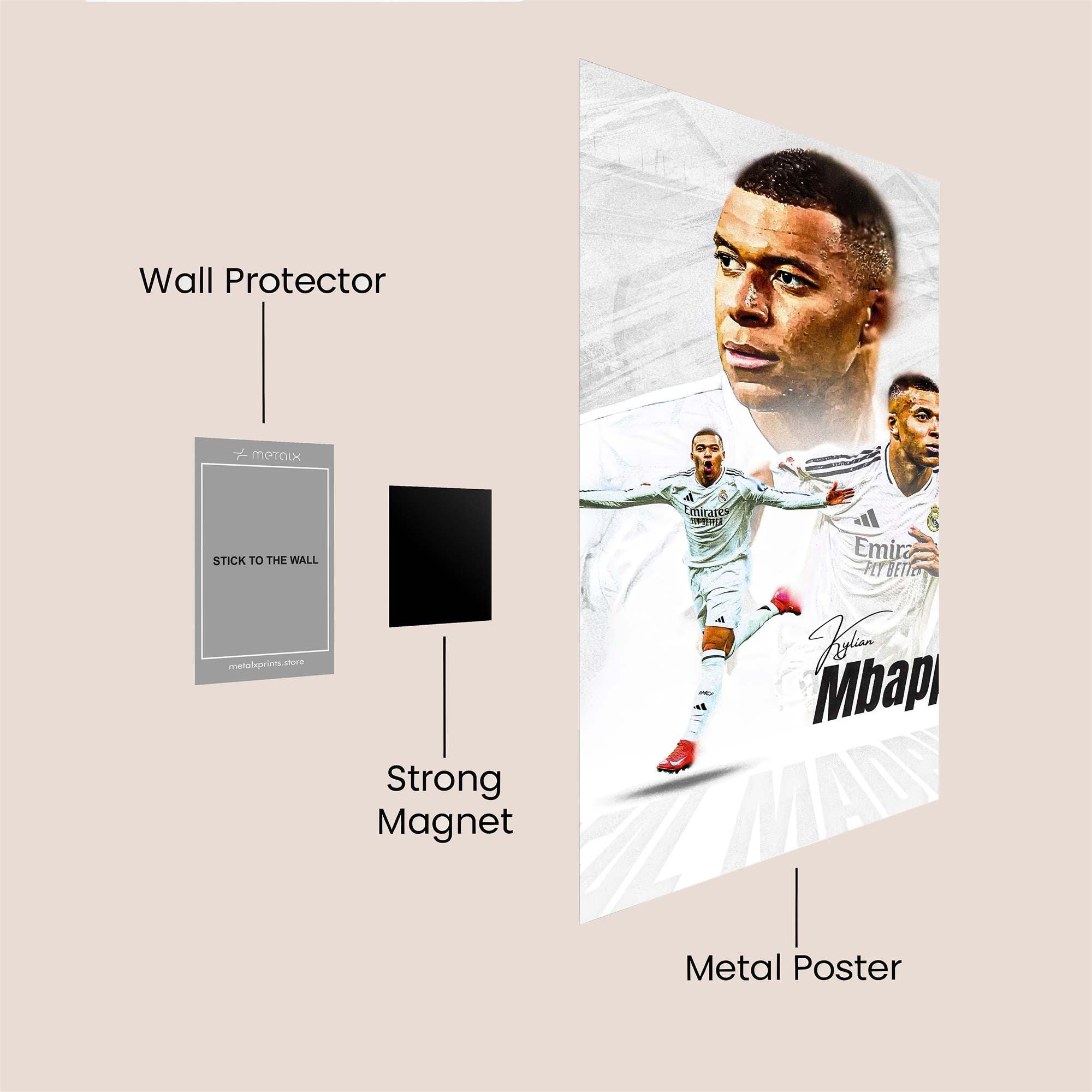 Kylian Dynamic Safe Wall Magnetic / M