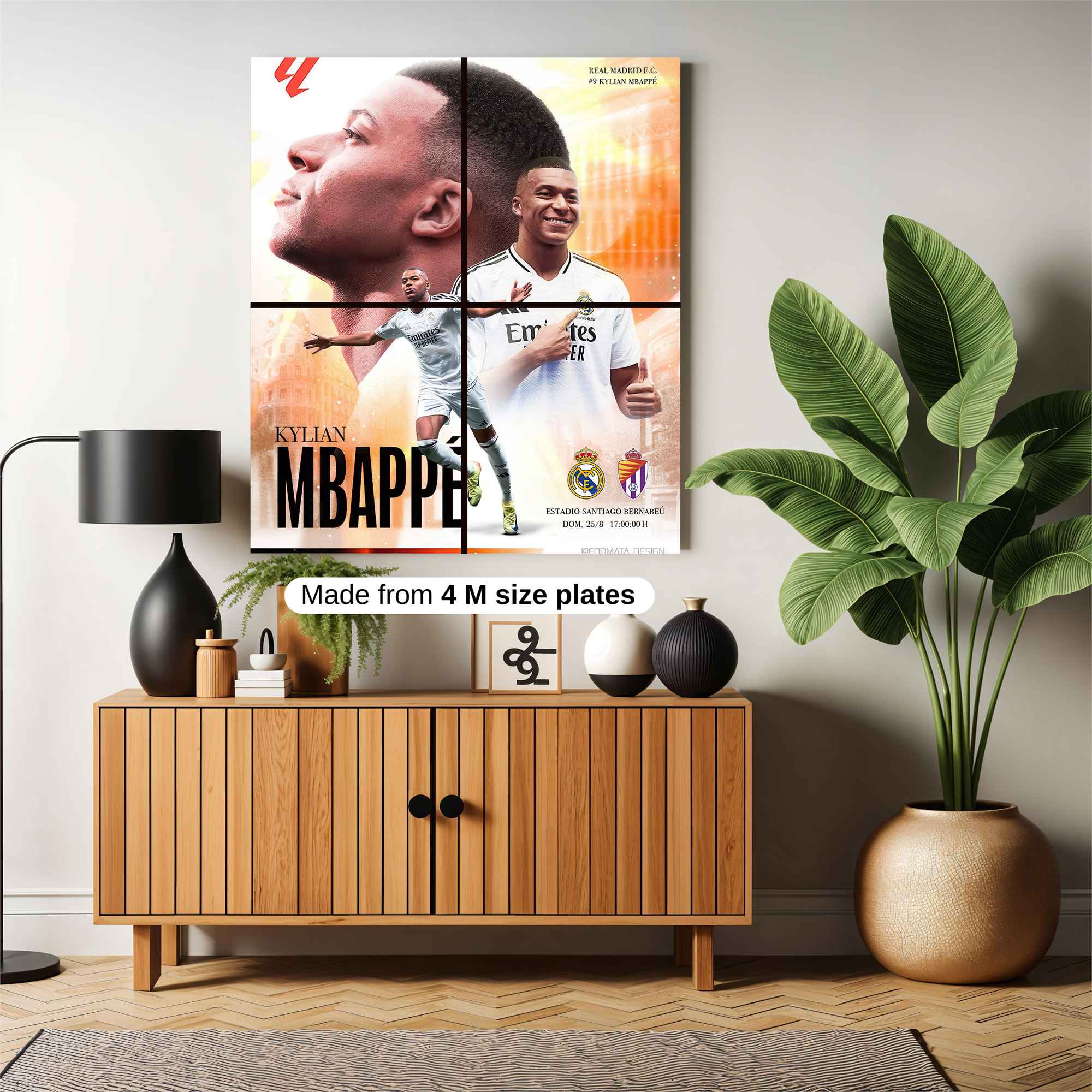 Mbapp? Majestic Safe Wall Magnetic / M