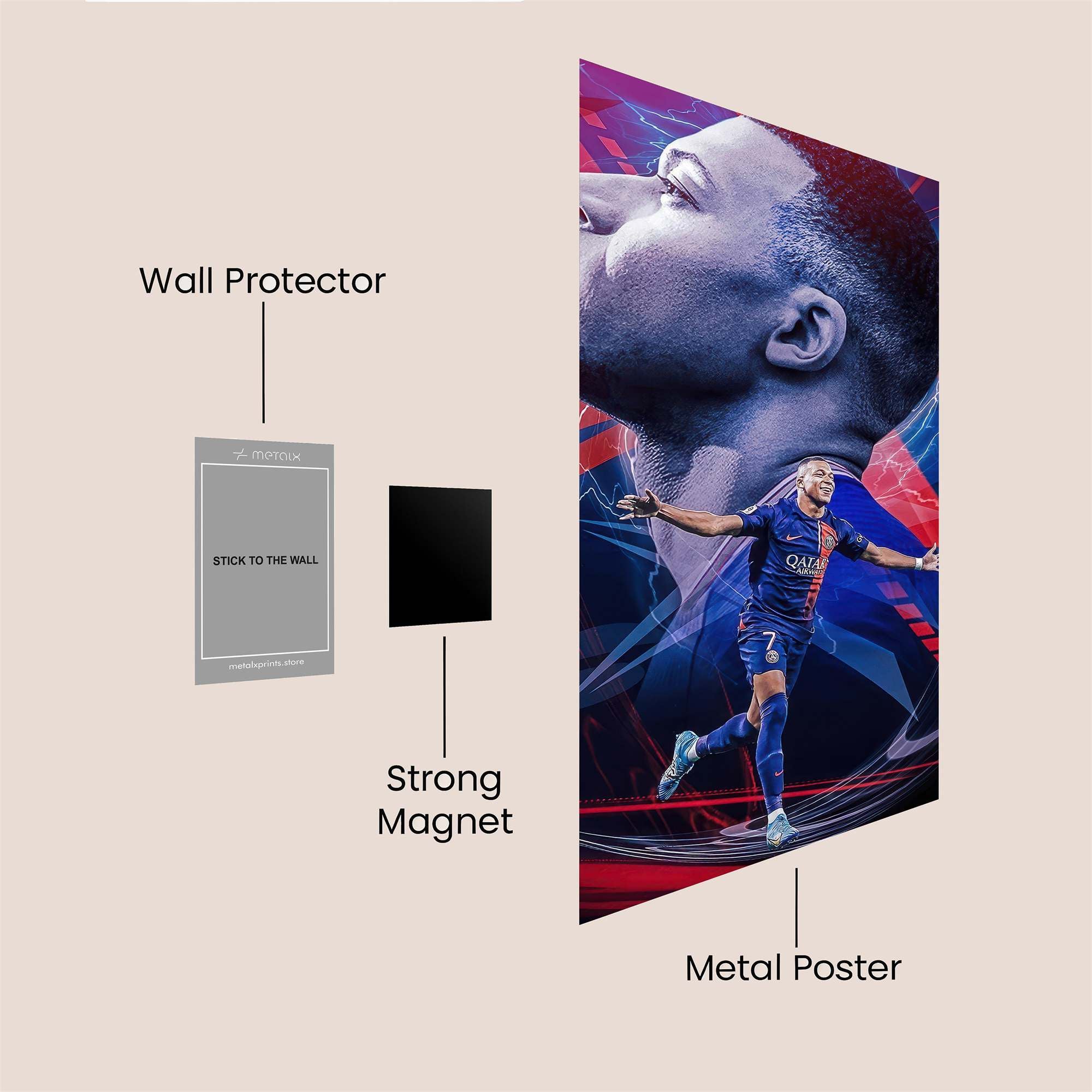 Dembele Dynamic Safe Wall Magnetic / M