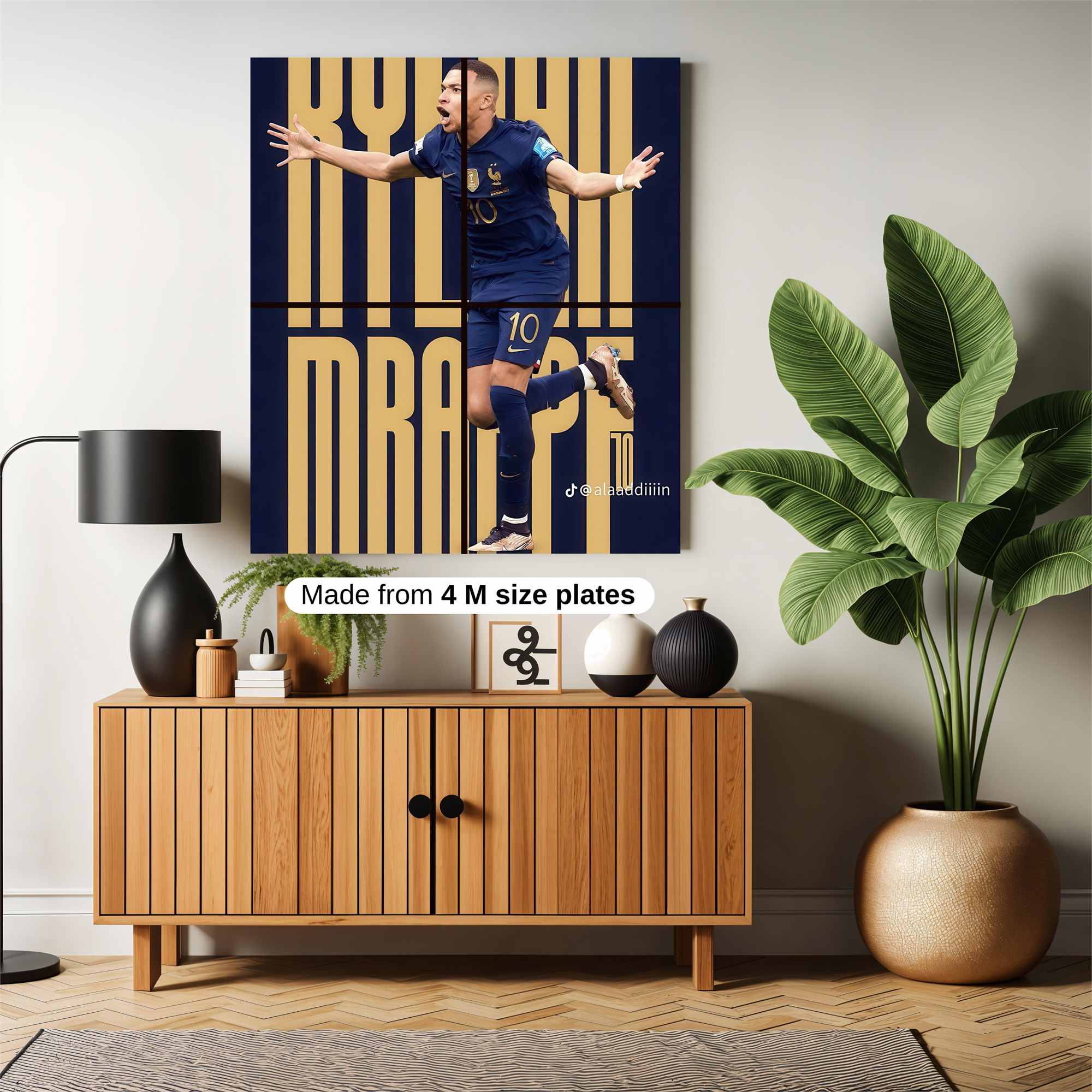 Mbappe Euphoria Safe Wall Magnetic / M