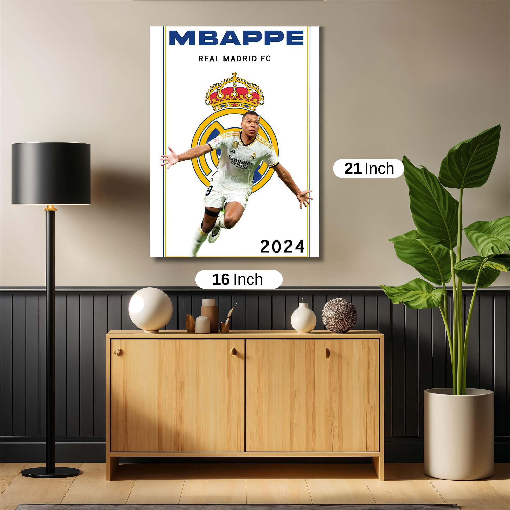 Mbapp? Arrival Safe Wall Magnetic / M