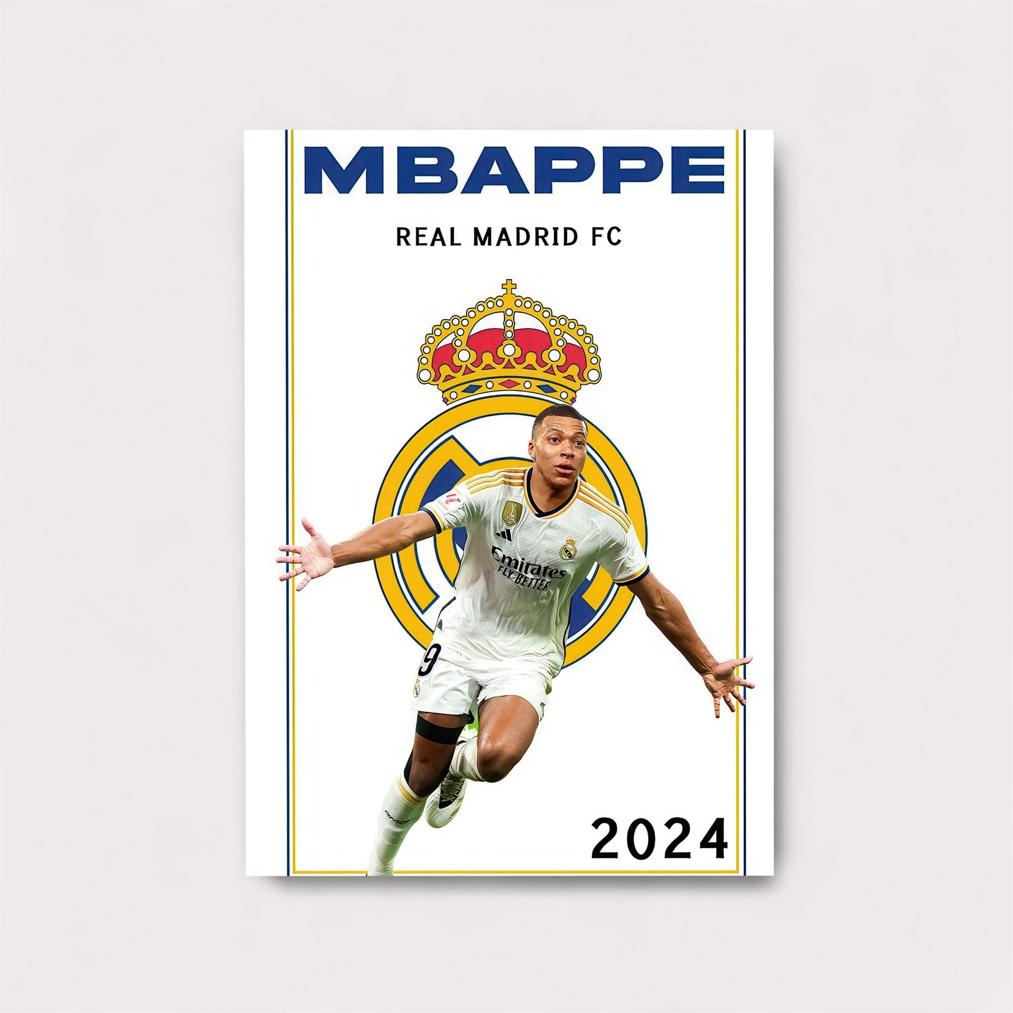 Mbapp? Arrival Safe Wall Magnetic / M