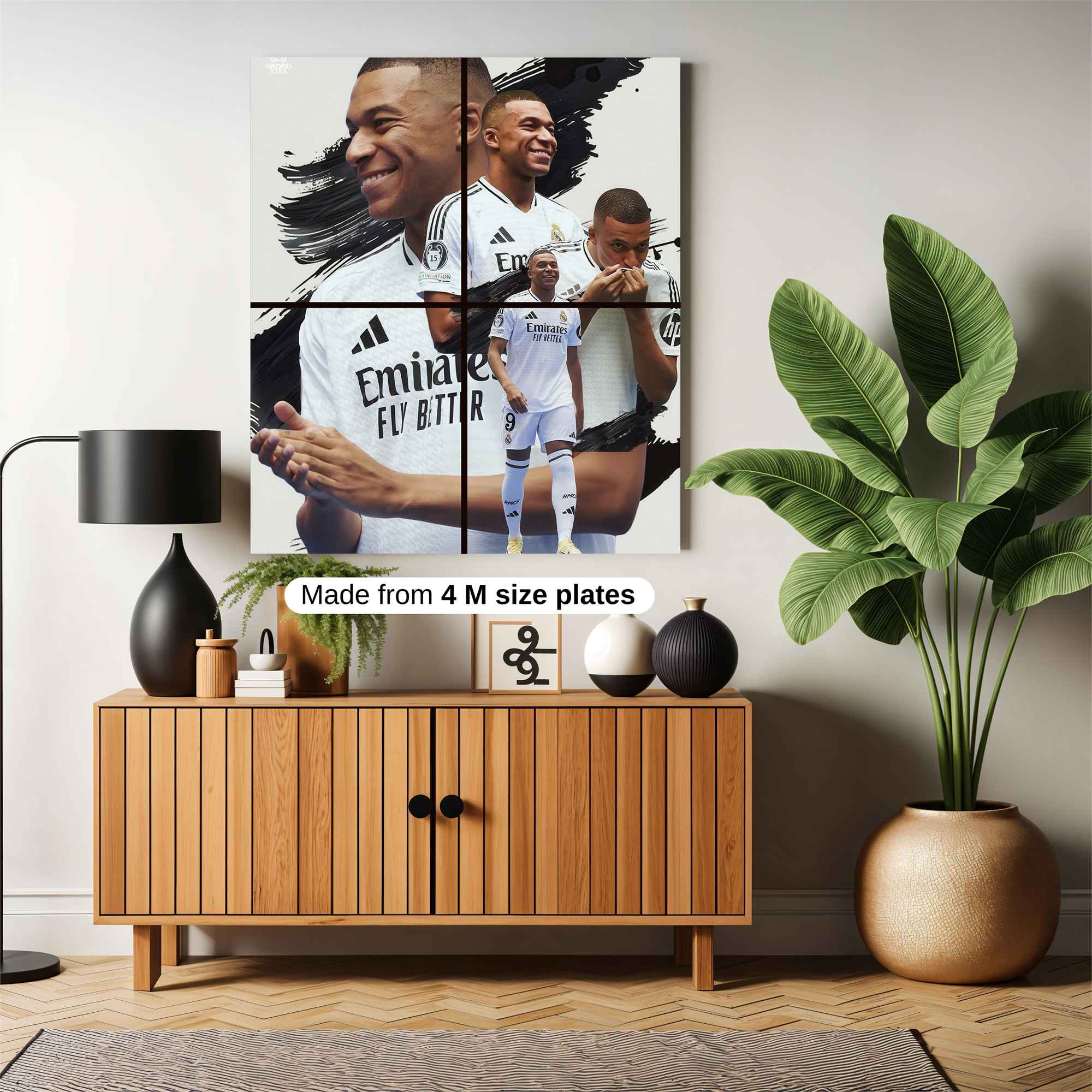 Mbappe Ecstasy Safe Wall Magnetic / M