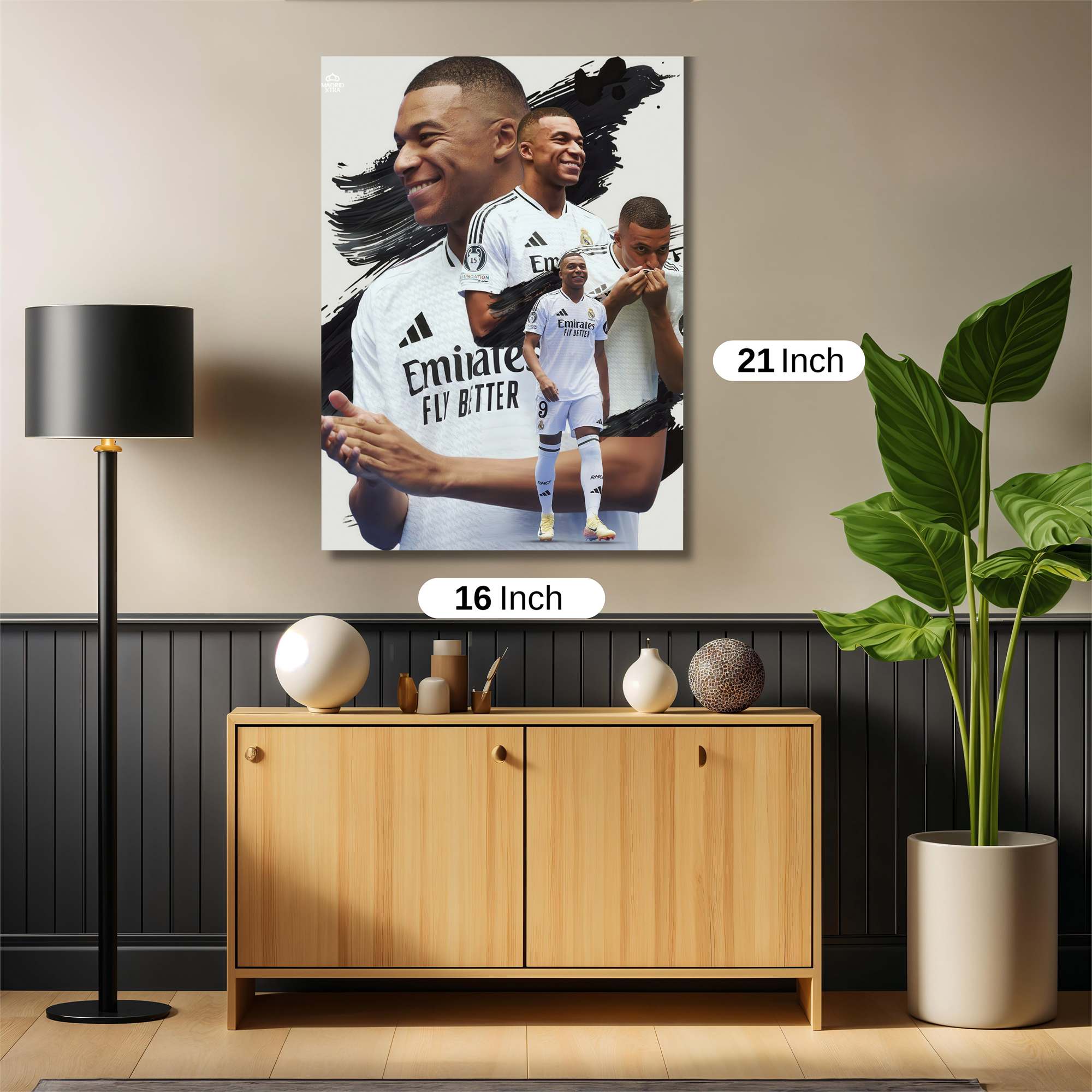 Mbappe Ecstasy Safe Wall Magnetic / M