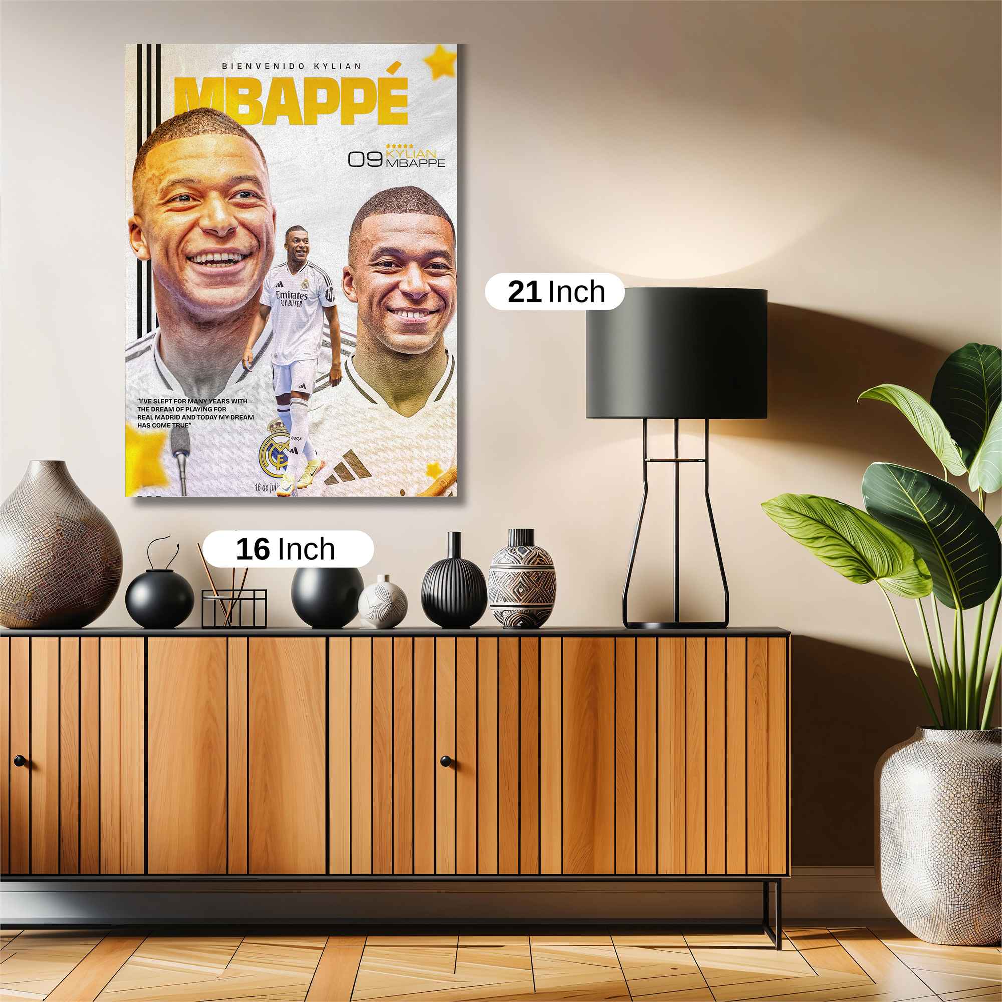 Mbapp? Arrival Safe Wall Magnetic / M