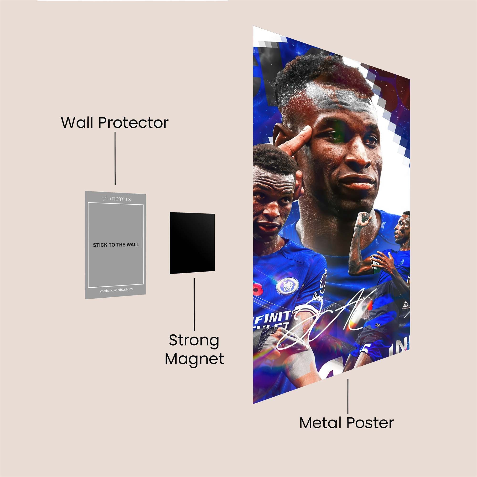 Romelu Regal Safe Wall Magnetic / M