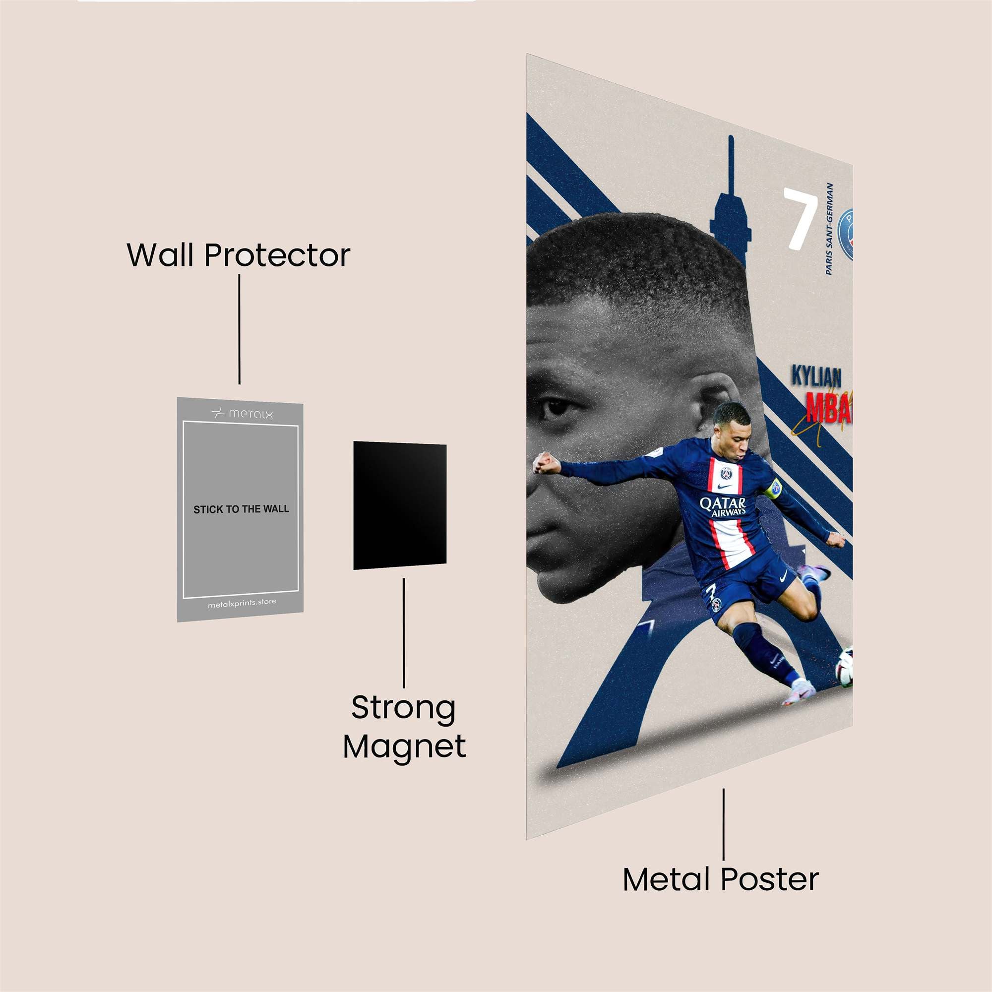 Kylian Dynamic Safe Wall Magnetic / M