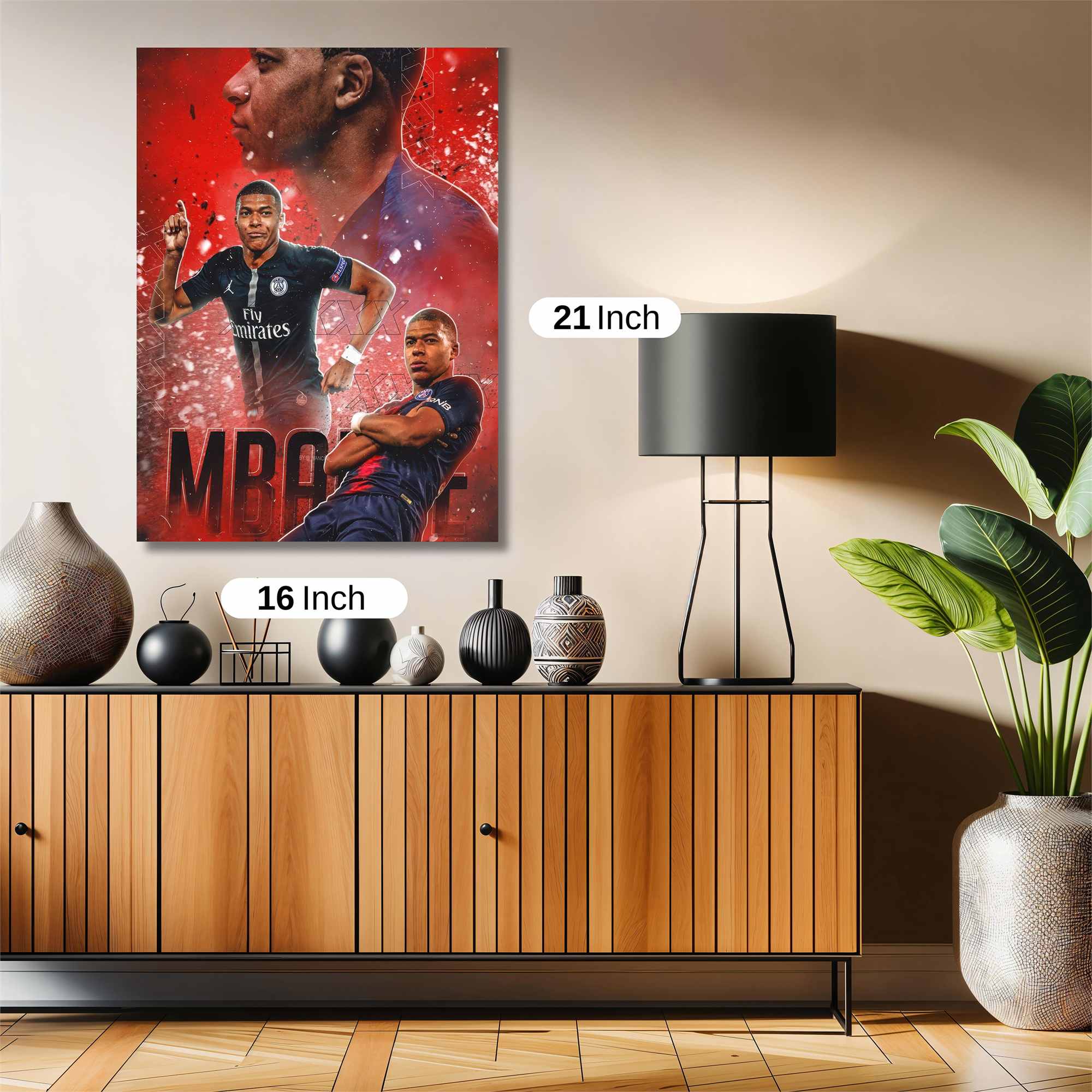 Mbappe Fierce Safe Wall Magnetic / M