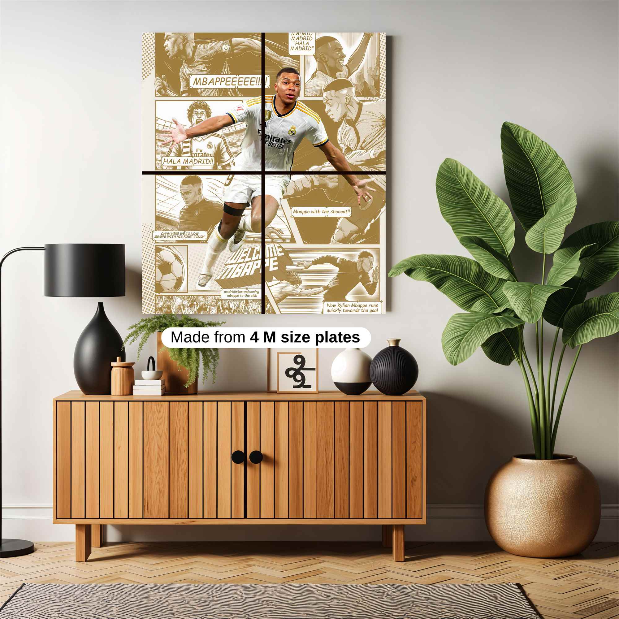 Mbapp? Arrival Safe Wall Magnetic / M