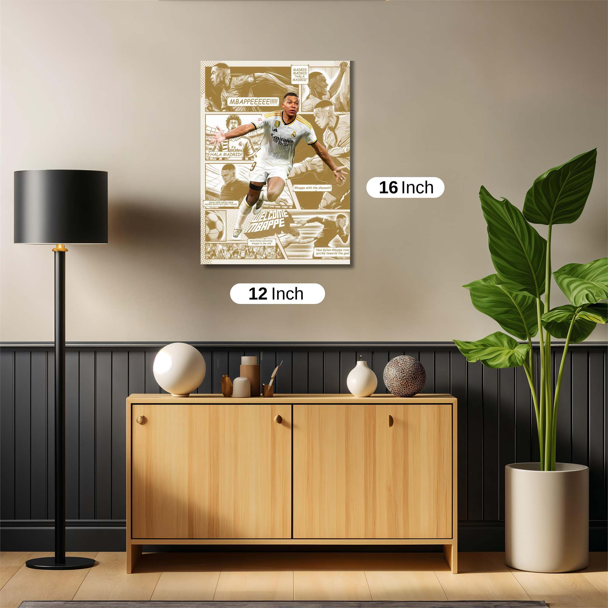 Mbapp? Arrival Safe Wall Magnetic / M