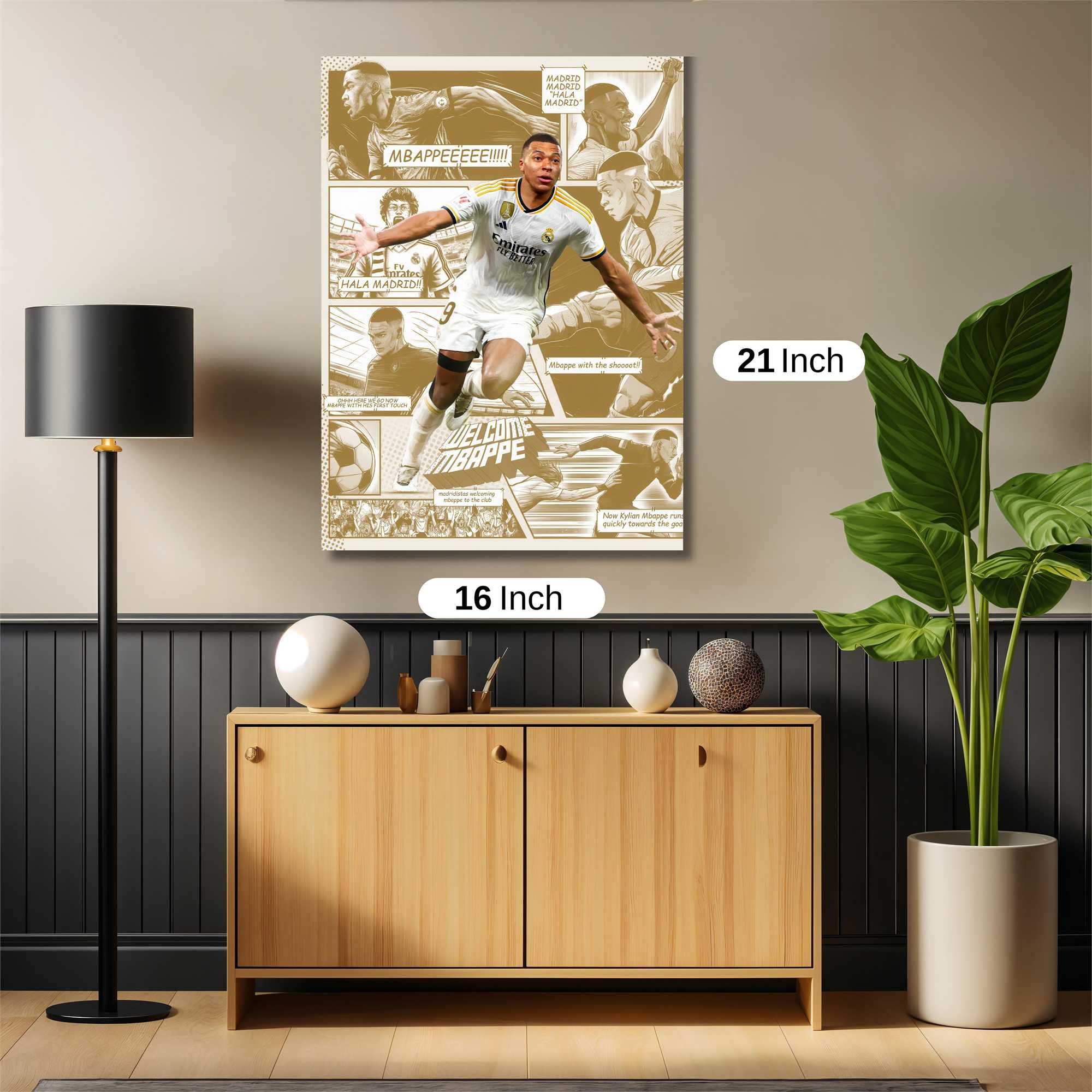 Mbapp? Arrival Safe Wall Magnetic / M
