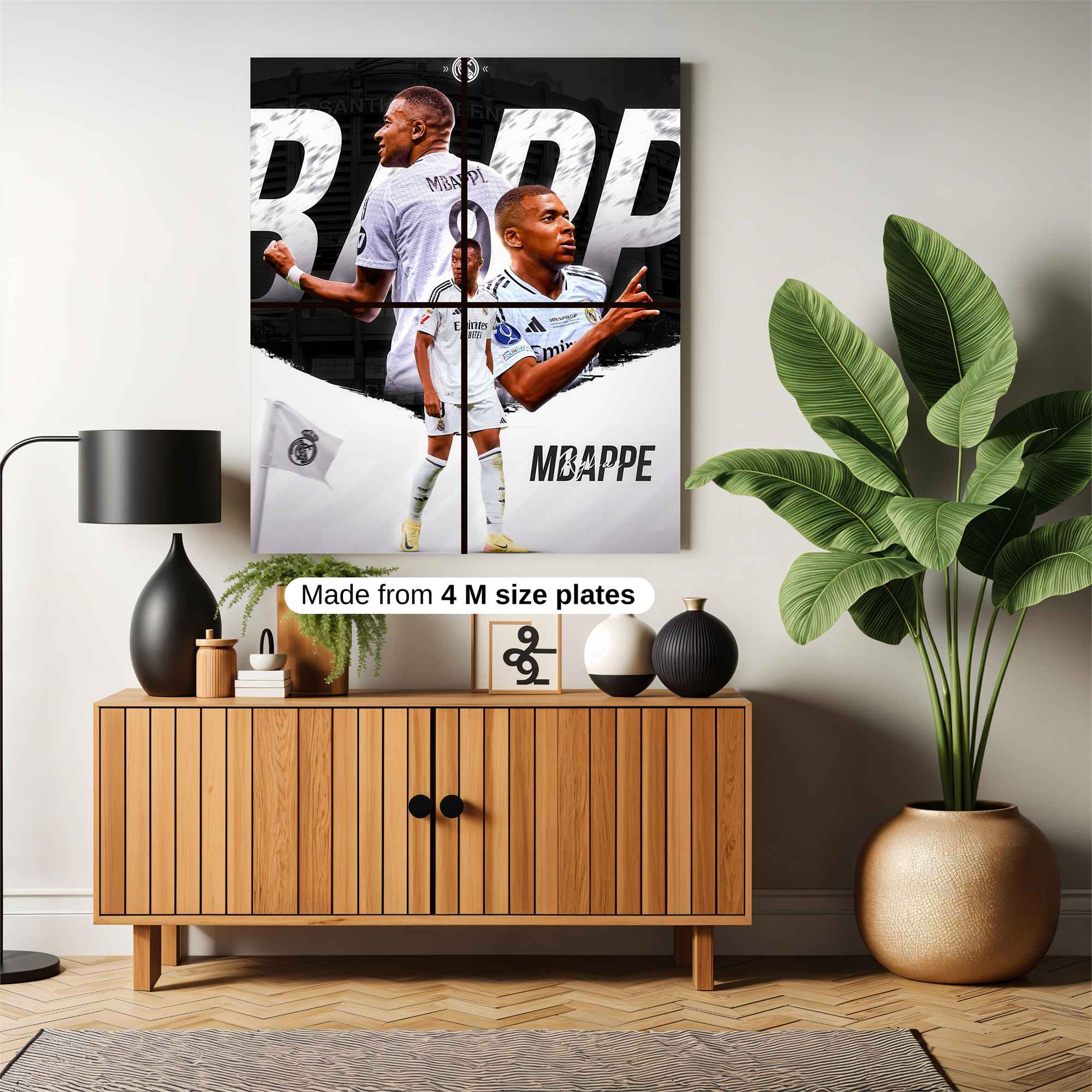 Mbappe Majestic Safe Wall Magnetic / M