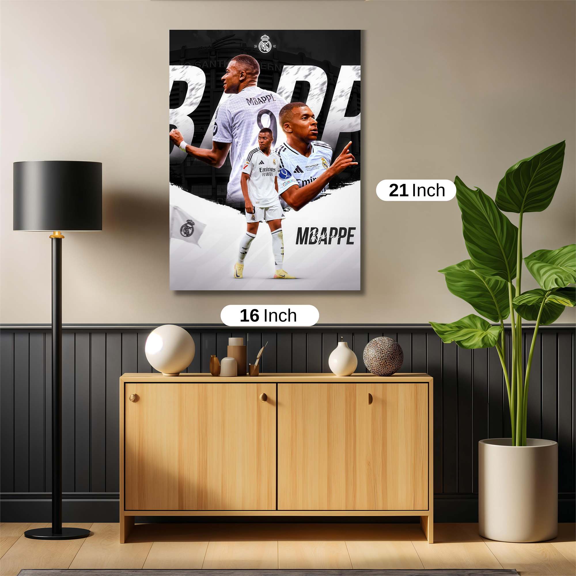Mbappe Majestic Safe Wall Magnetic / M