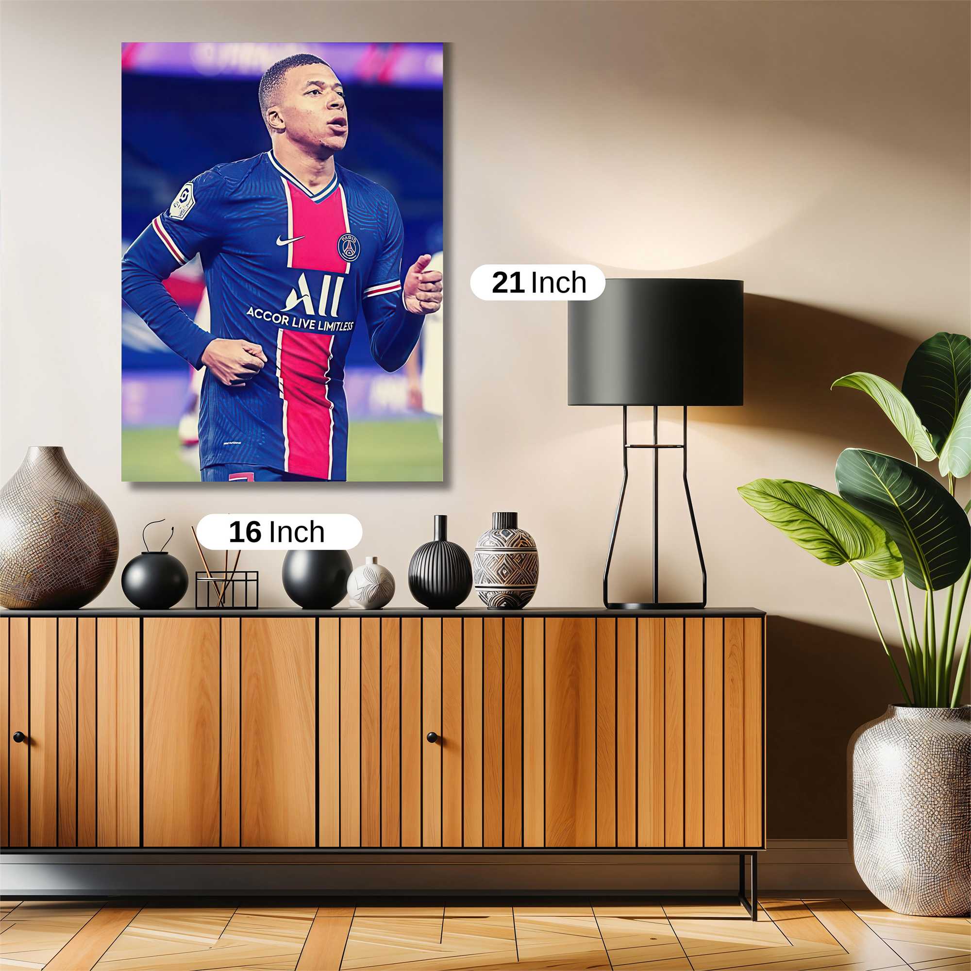 Mbappe Majestic Safe Wall Magnetic / M