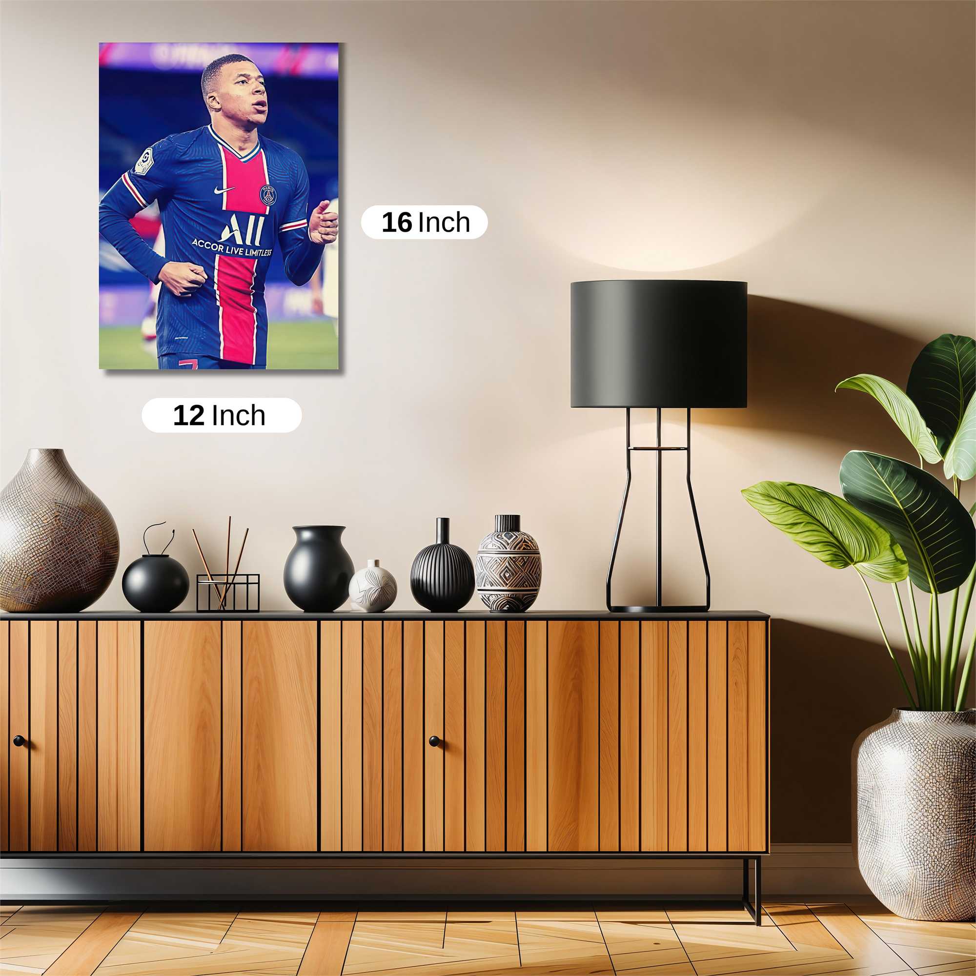 Mbappe Majestic Safe Wall Magnetic / M