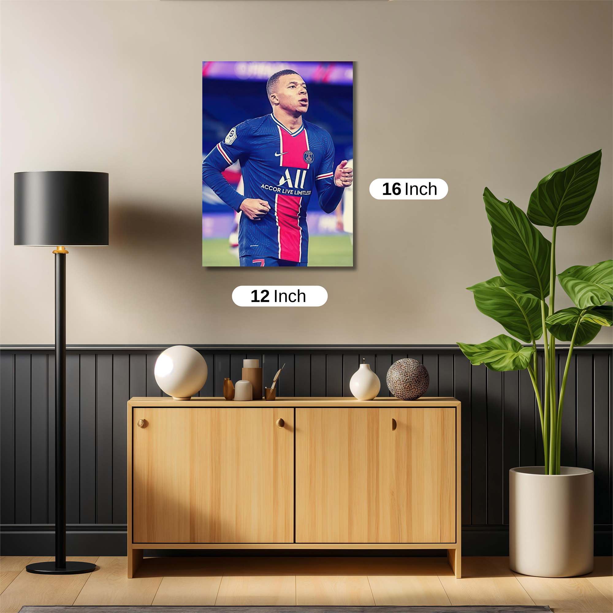 Mbappe Majestic Safe Wall Magnetic / M