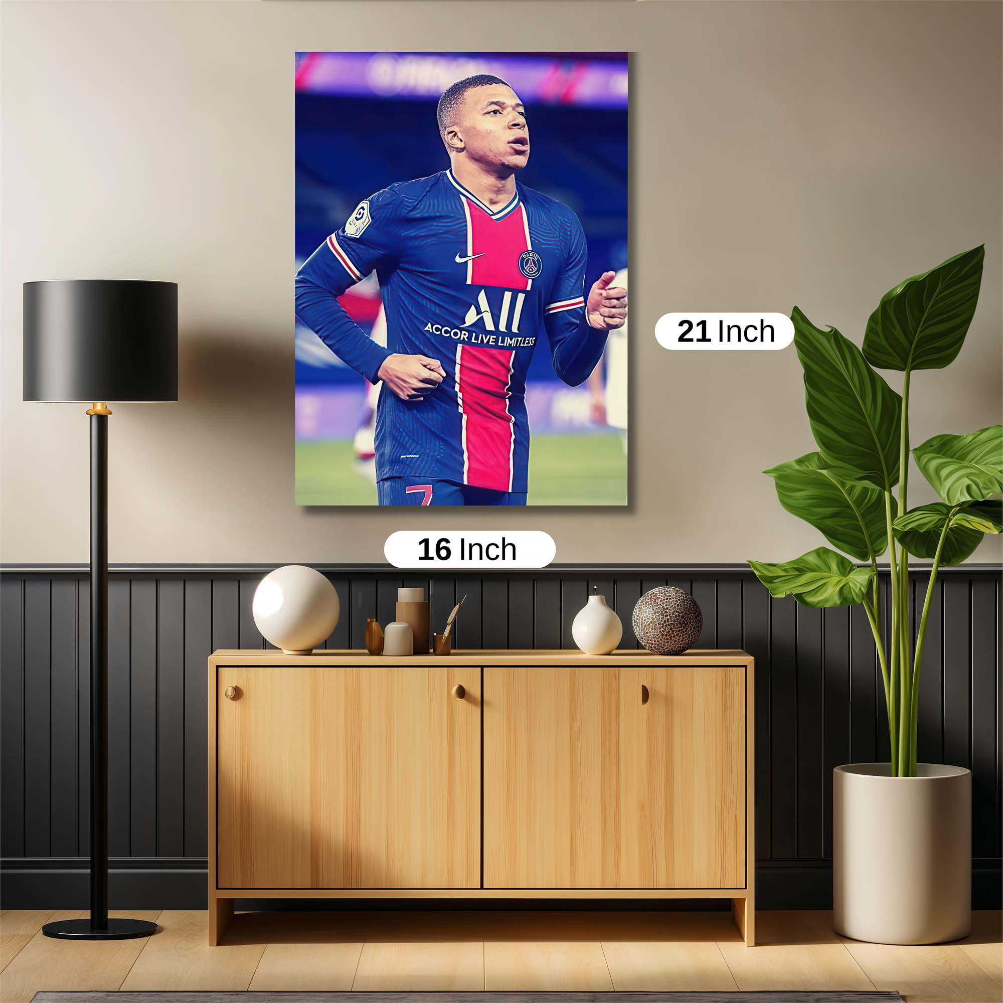 Mbappe Majestic Safe Wall Magnetic / M