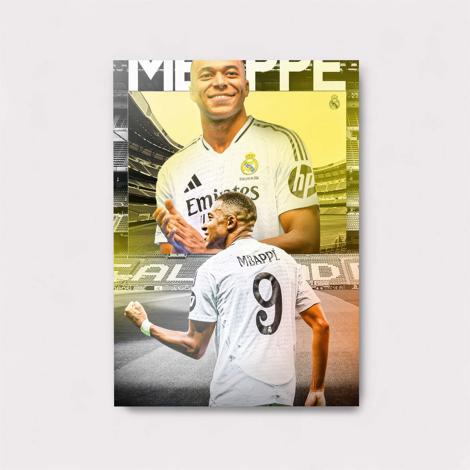 Mbappe Dynamic Safe Wall Magnetic / M
