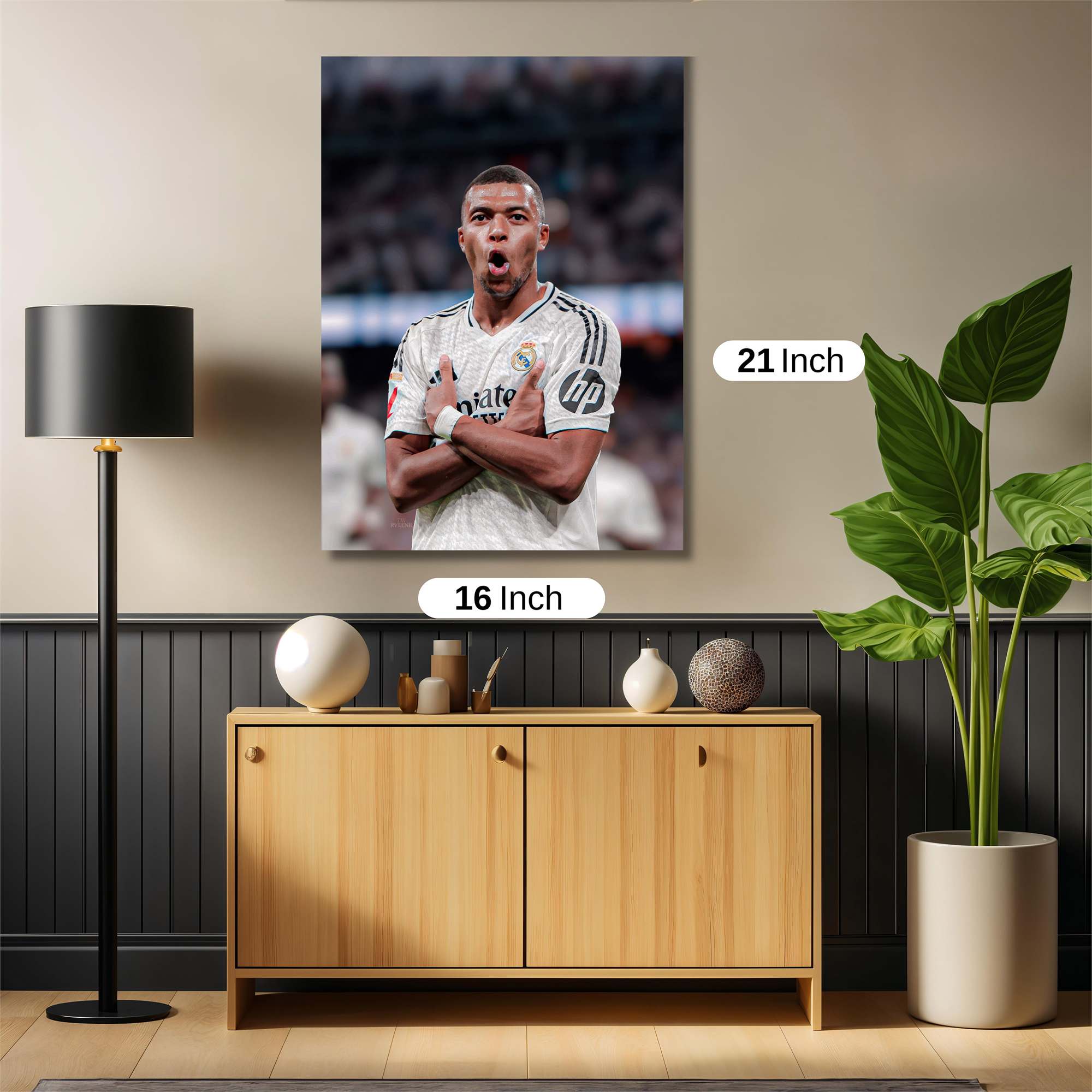 Ronaldo Triumphant Safe Wall Magnetic / M