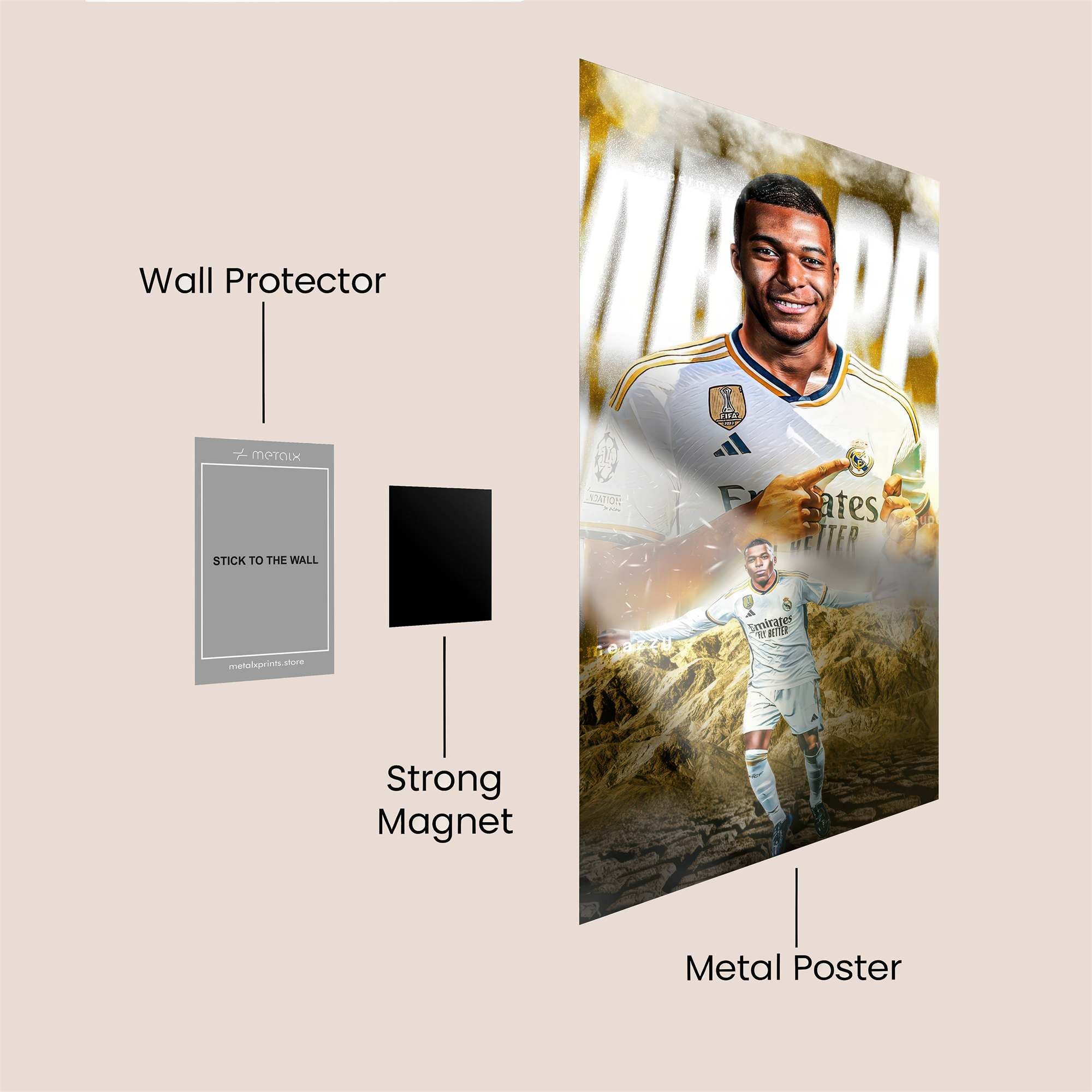 Kylian Kingly Safe Wall Magnetic / M