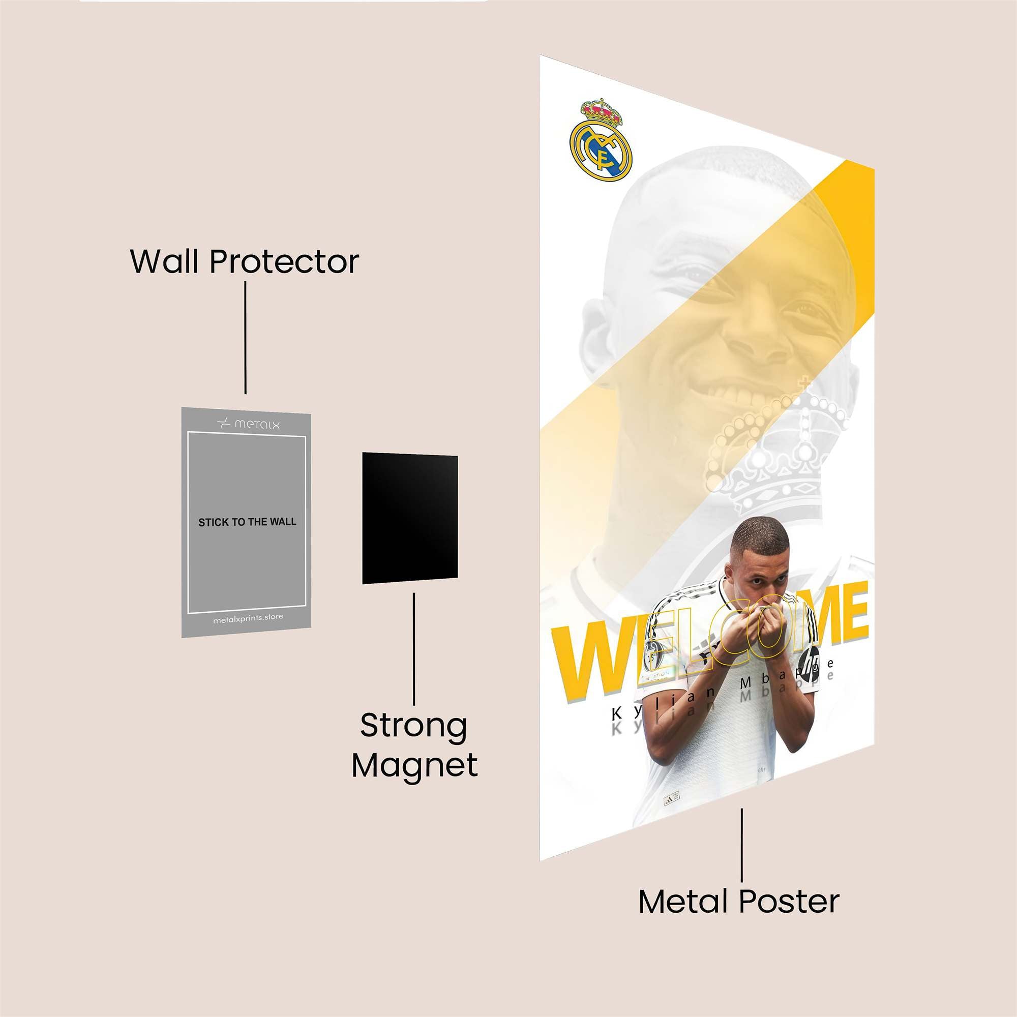 Rodrygo Regal Safe Wall Magnetic / M