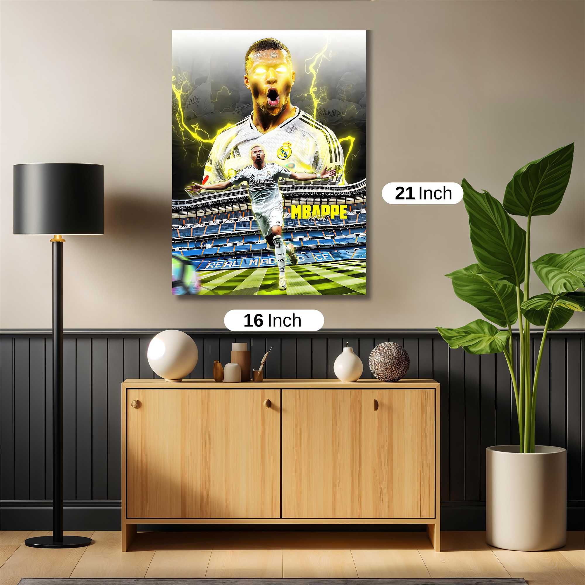 Mbapp? Thunder Safe Wall Magnetic / M