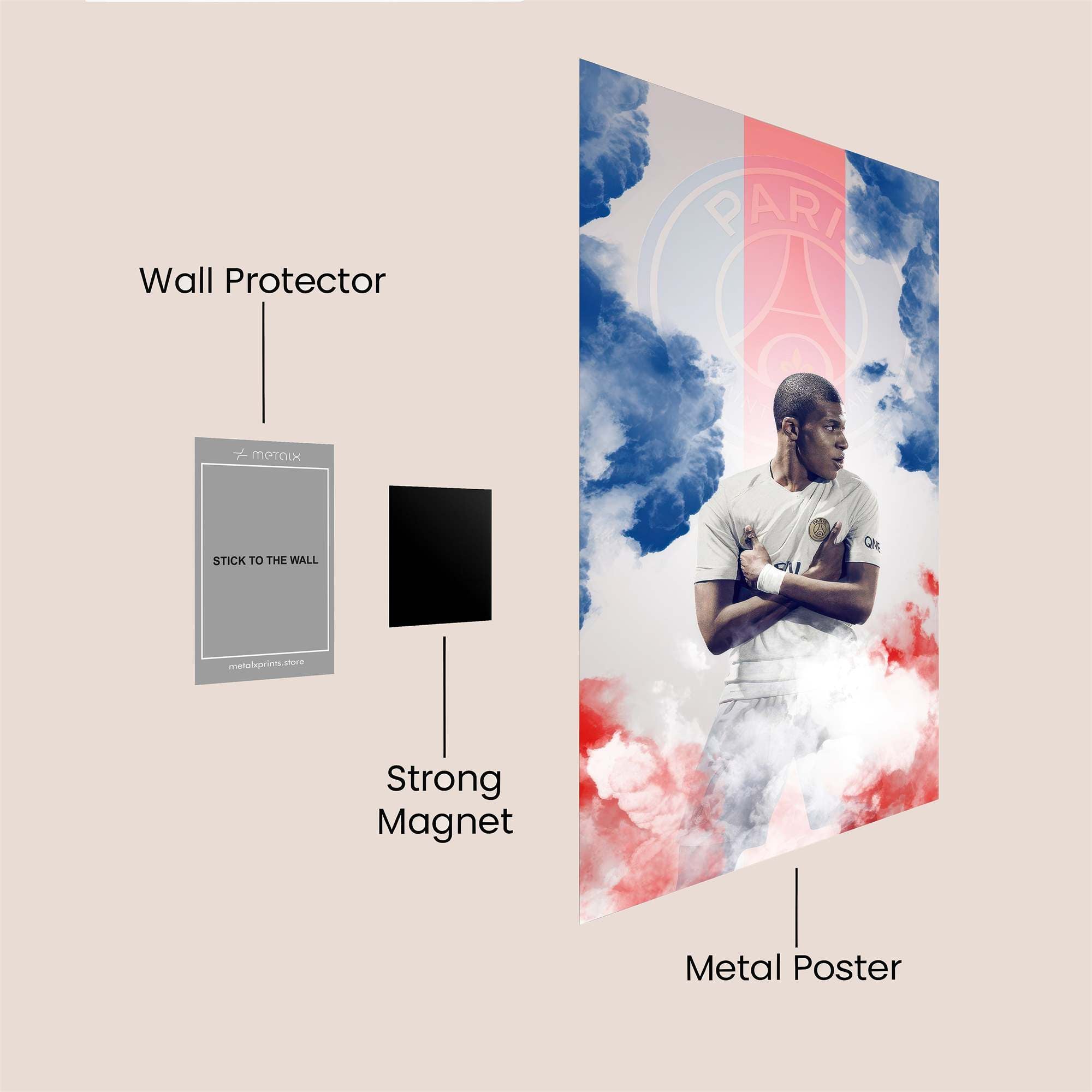 Kylian Dynamic Safe Wall Magnetic / M