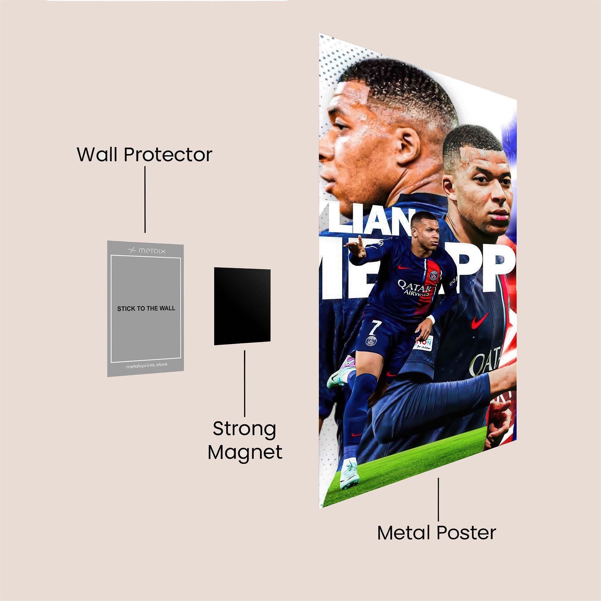 Kylian Dynamic Safe Wall Magnetic / M