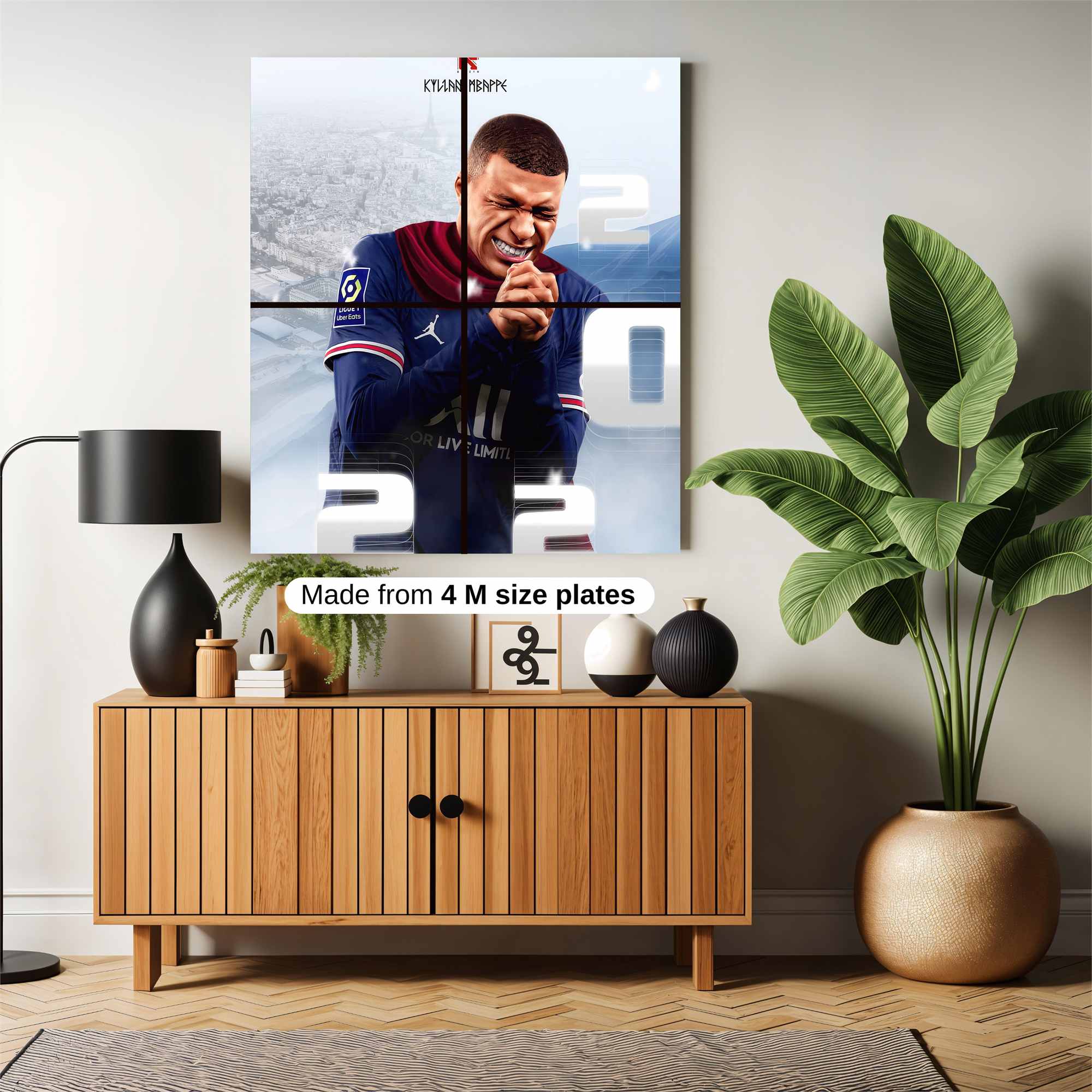 Mbappe Passion Safe Wall Magnetic / M