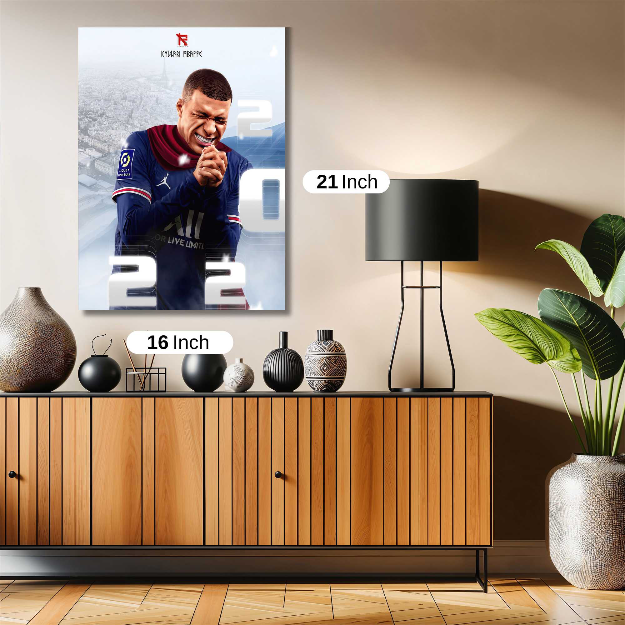 Mbappe Passion Safe Wall Magnetic / M