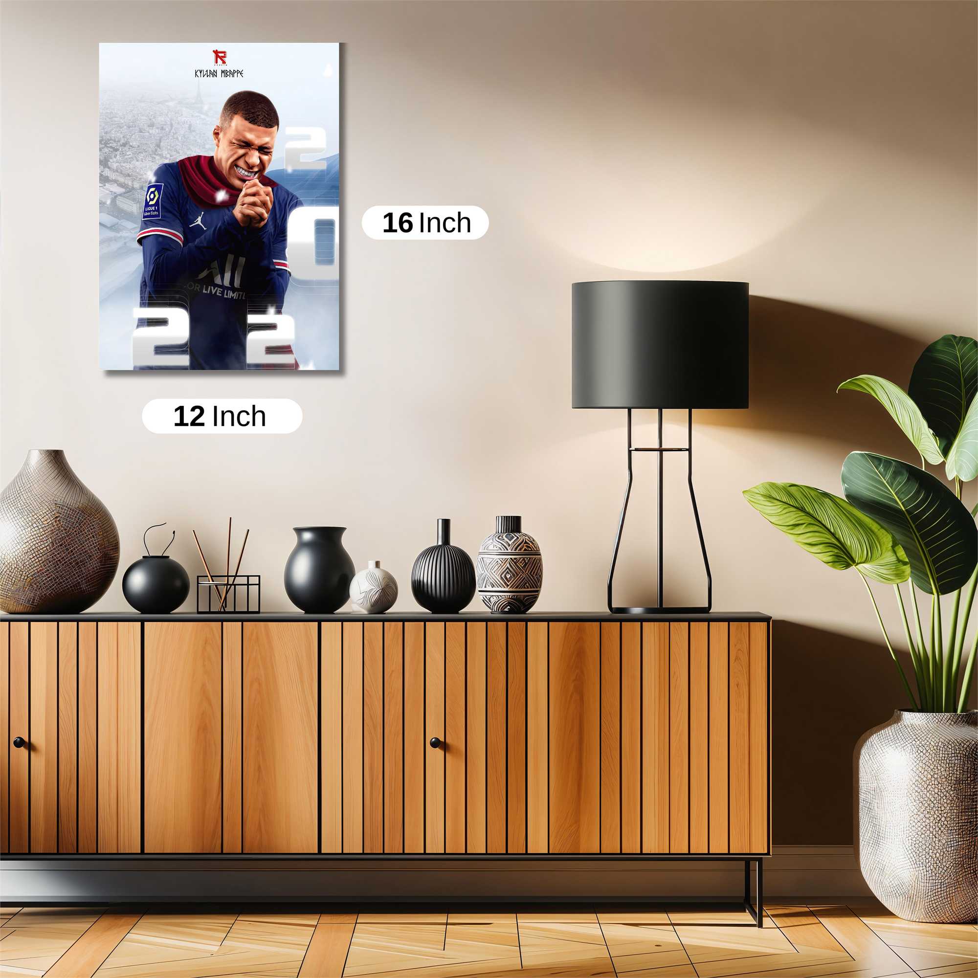 Mbappe Passion Safe Wall Magnetic / M