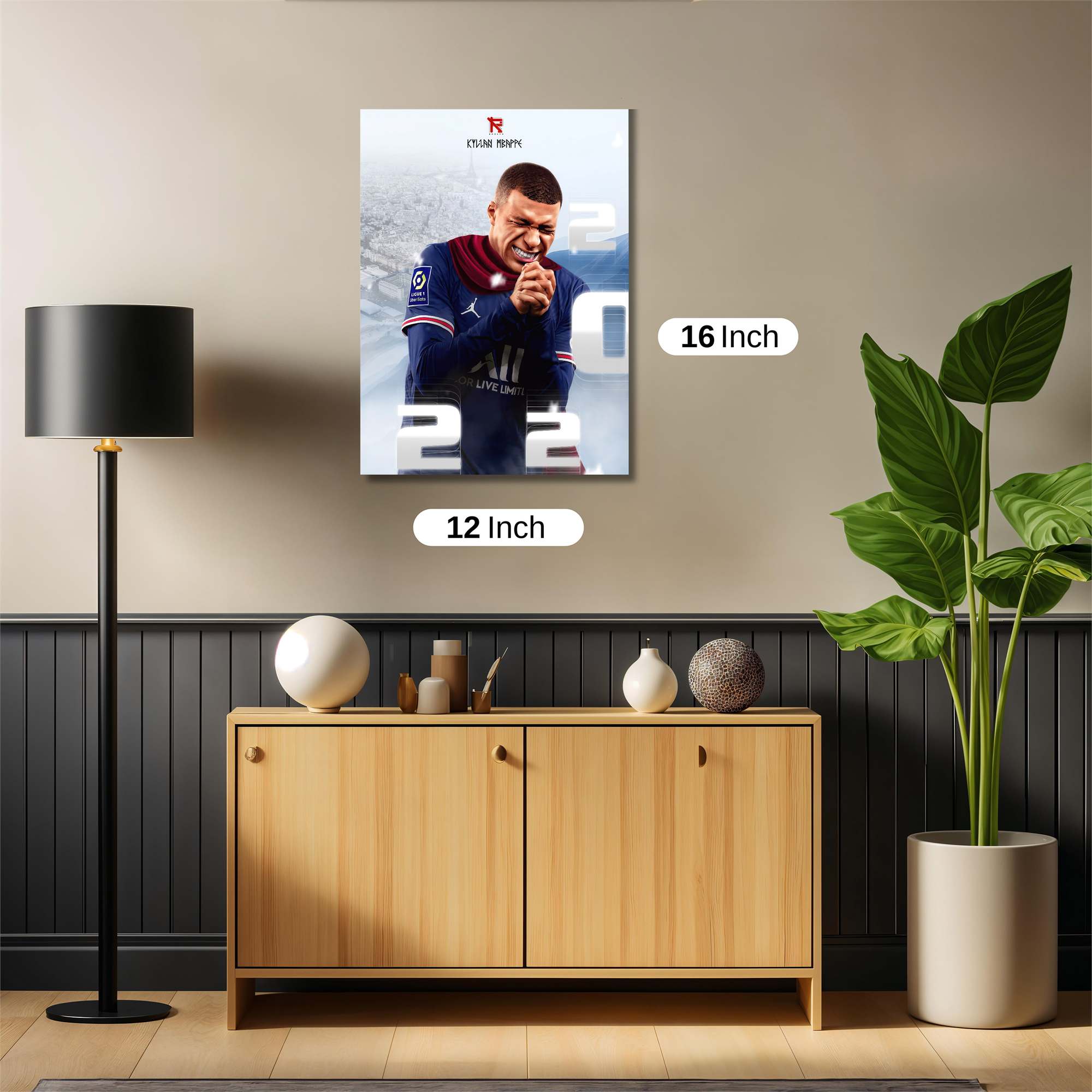 Mbappe Passion Safe Wall Magnetic / M