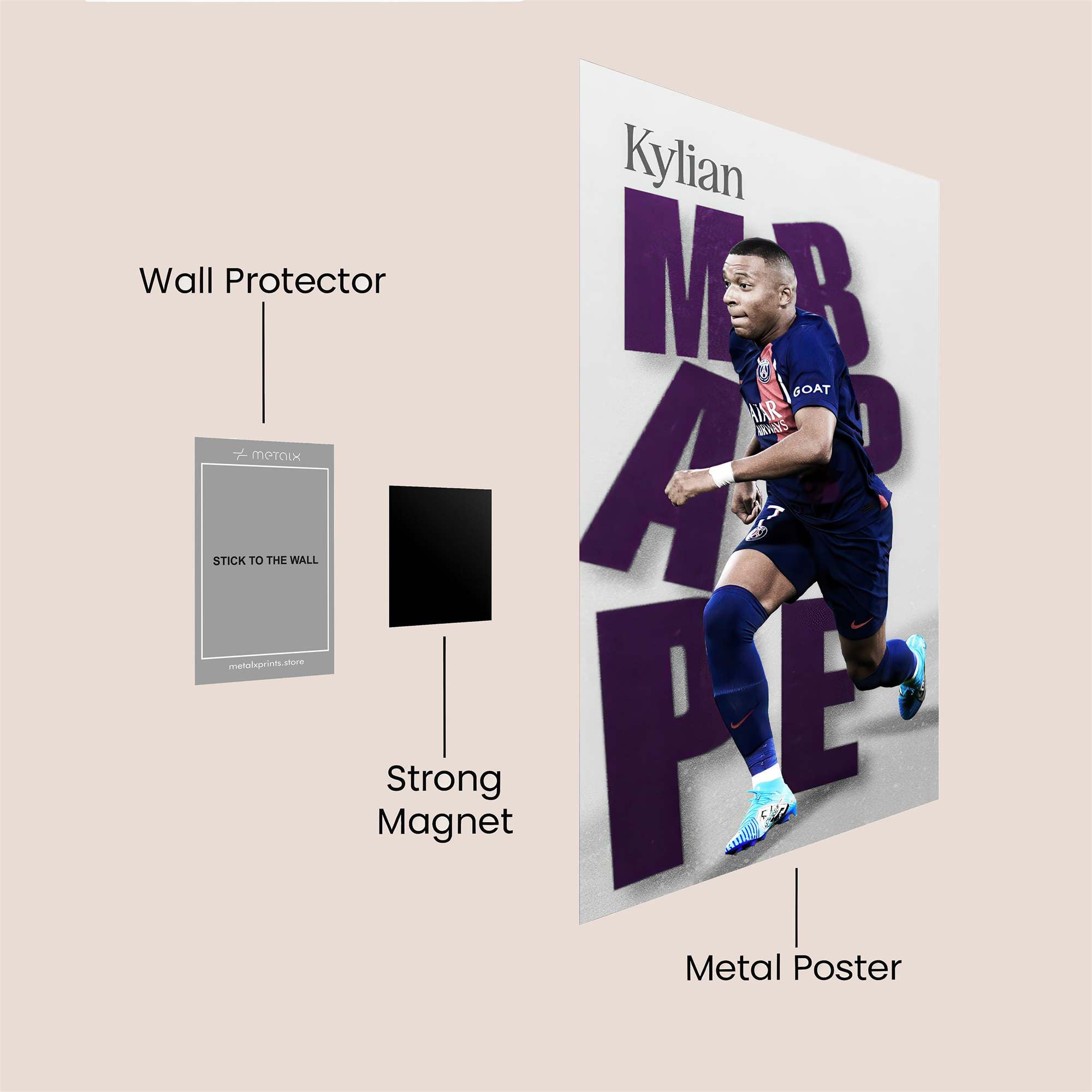 Kylian Dynamic Safe Wall Magnetic / M