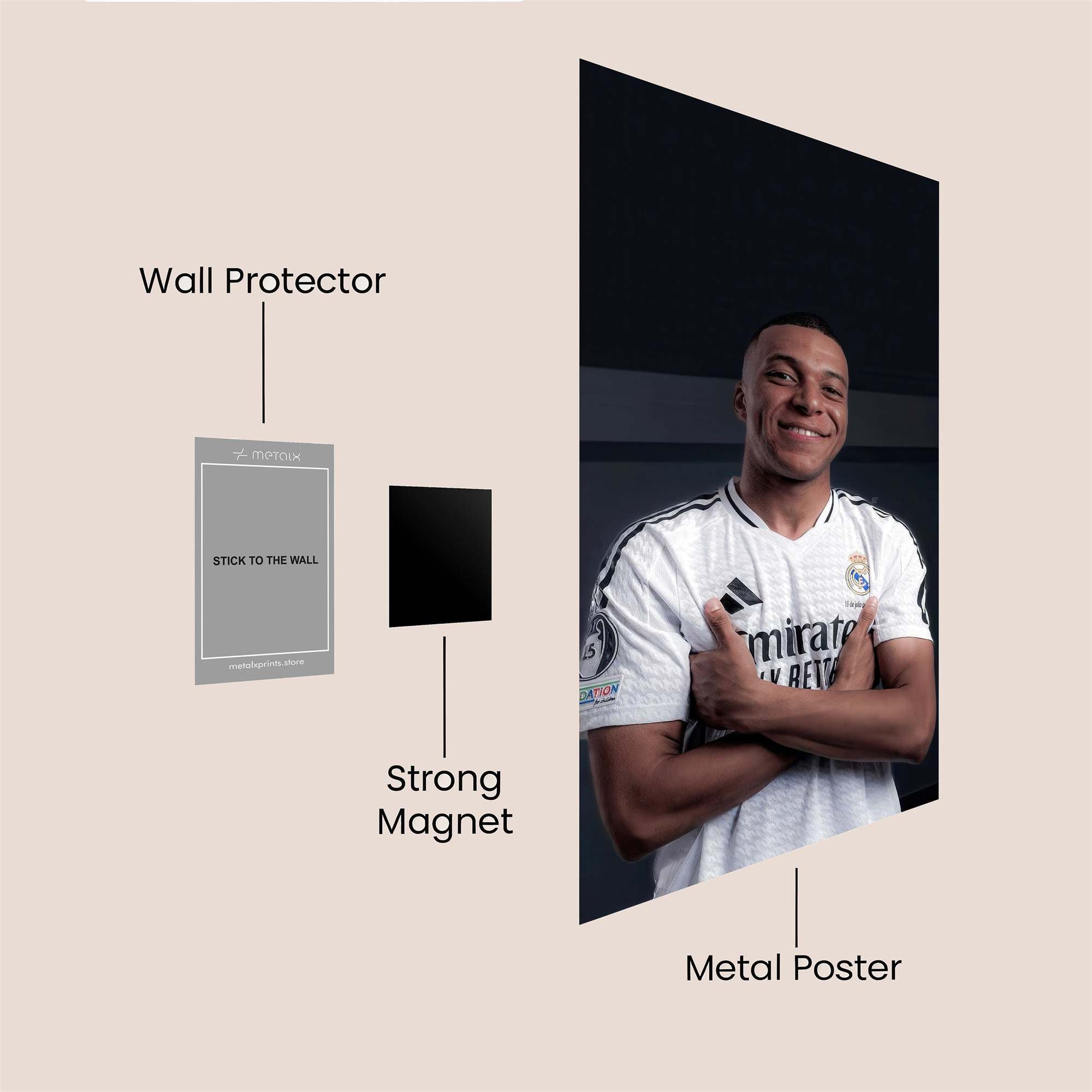 Vin?cius Joyful Safe Wall Magnetic / M