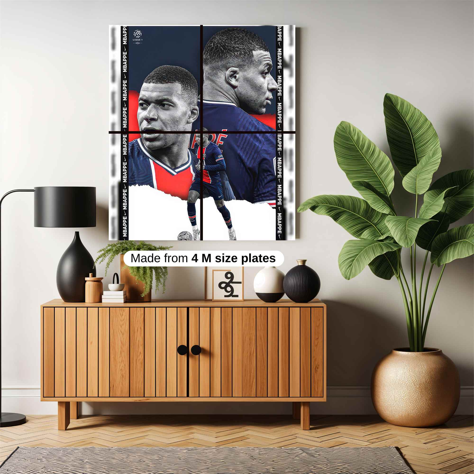 Mbapp? Majestic Safe Wall Magnetic / M