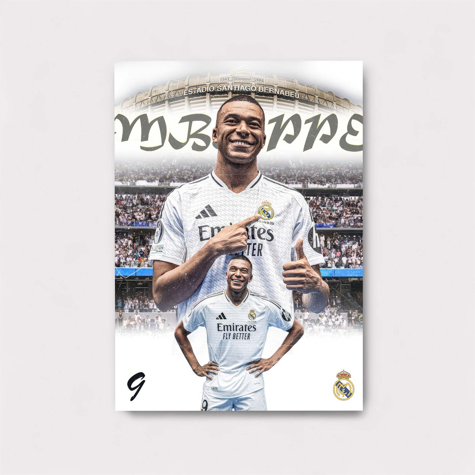 Mbappe Dynamic Safe Wall Magnetic / M