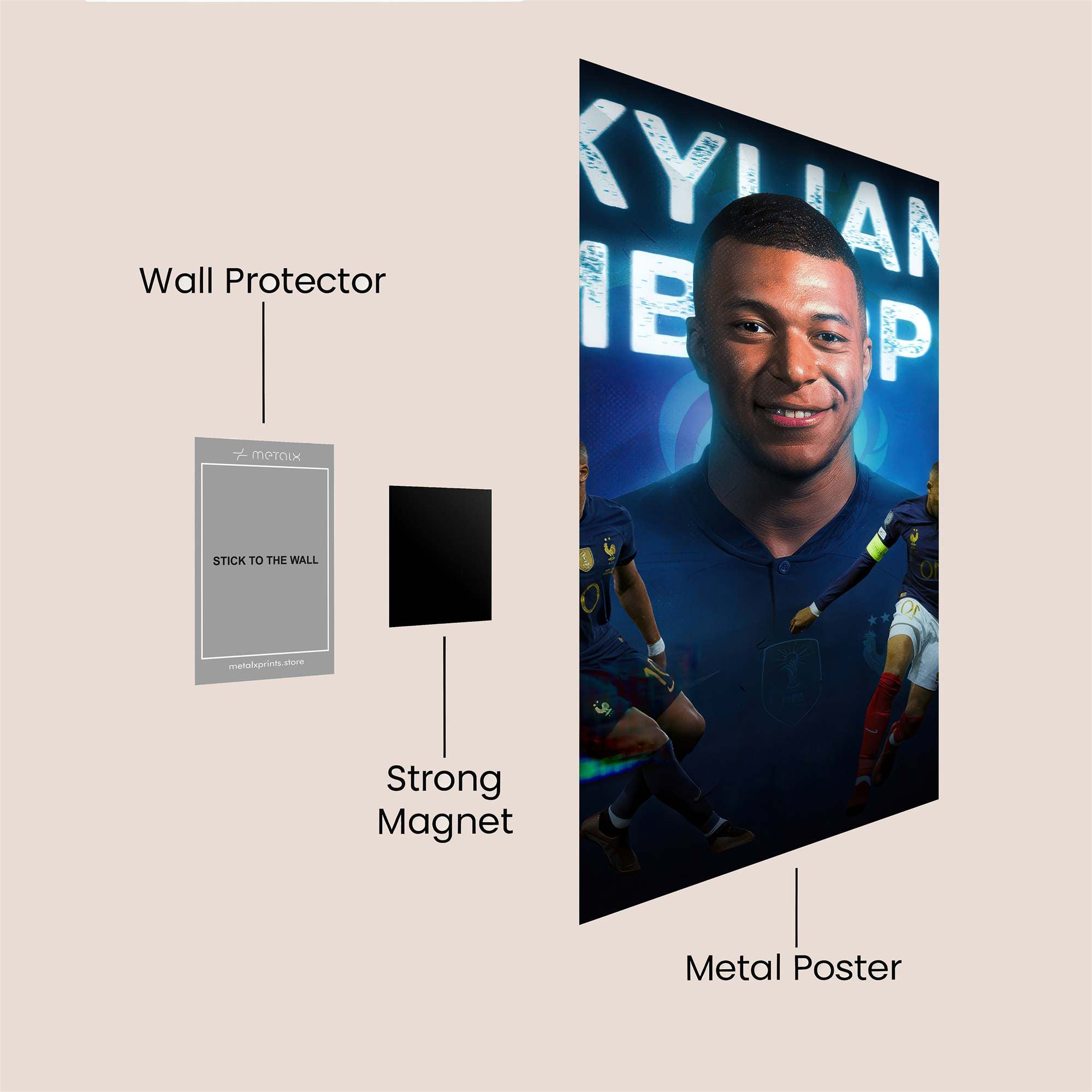 Kylian Dynamic Safe Wall Magnetic / M