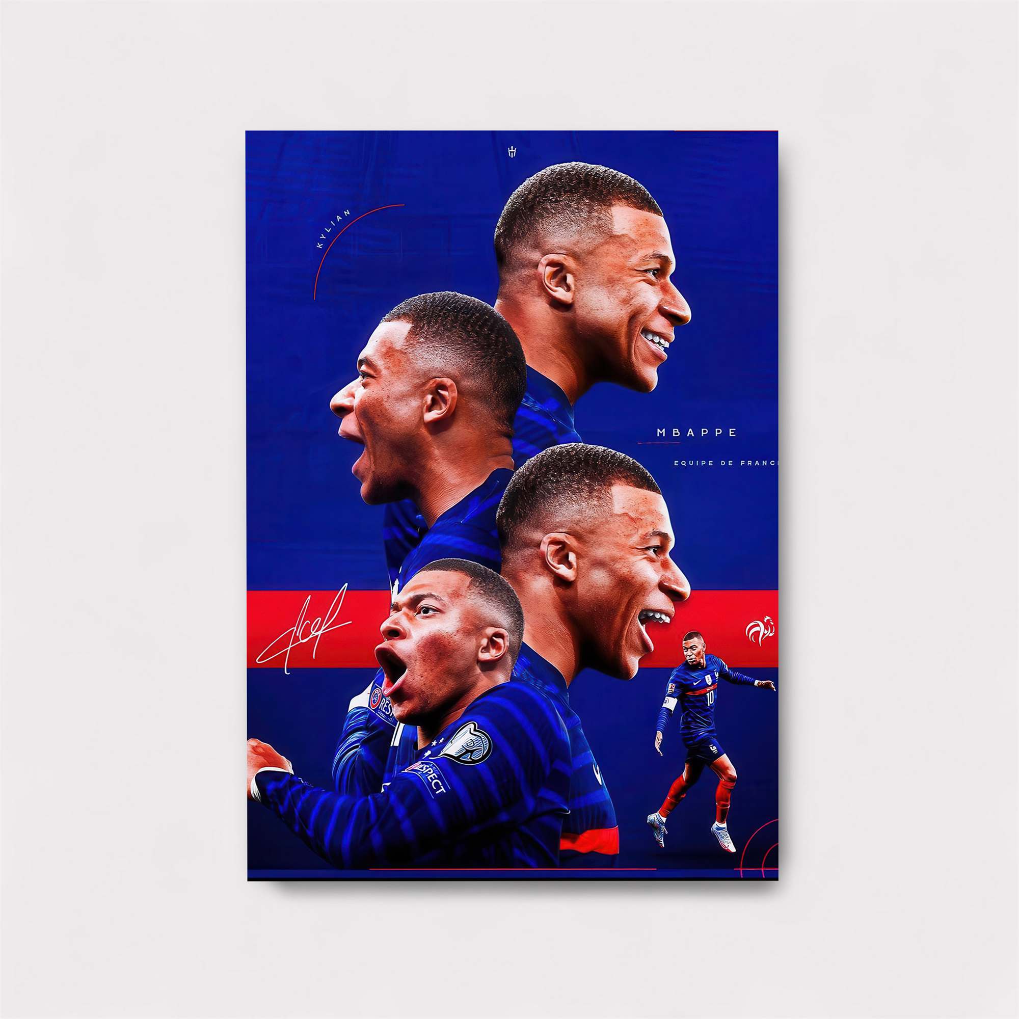 Mbappe Ecstatic Safe Wall Magnetic / M