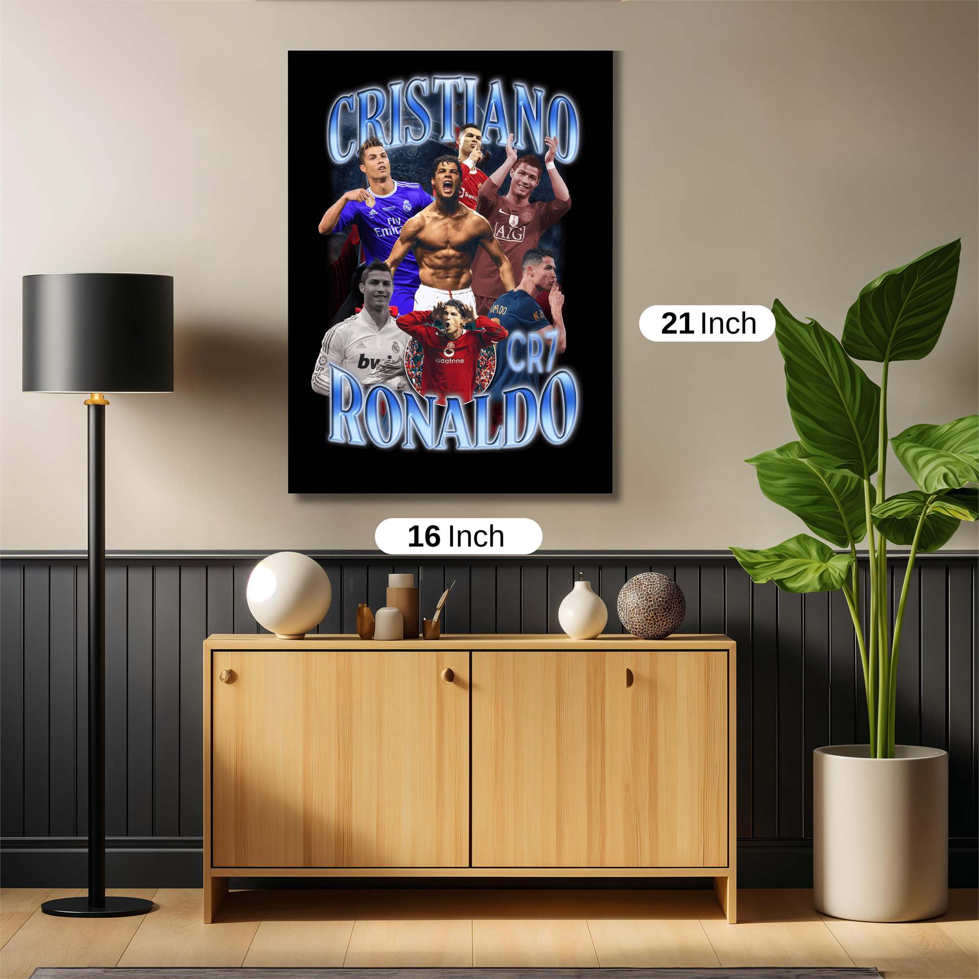 Ronaldo Radiant Safe Wall Magnetic / M