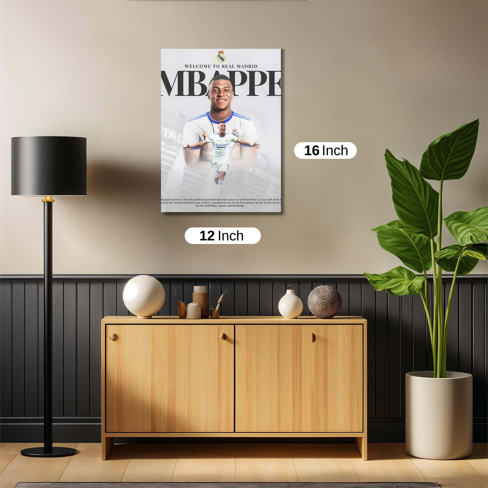 Mbappe Arrival Safe Wall Magnetic / M