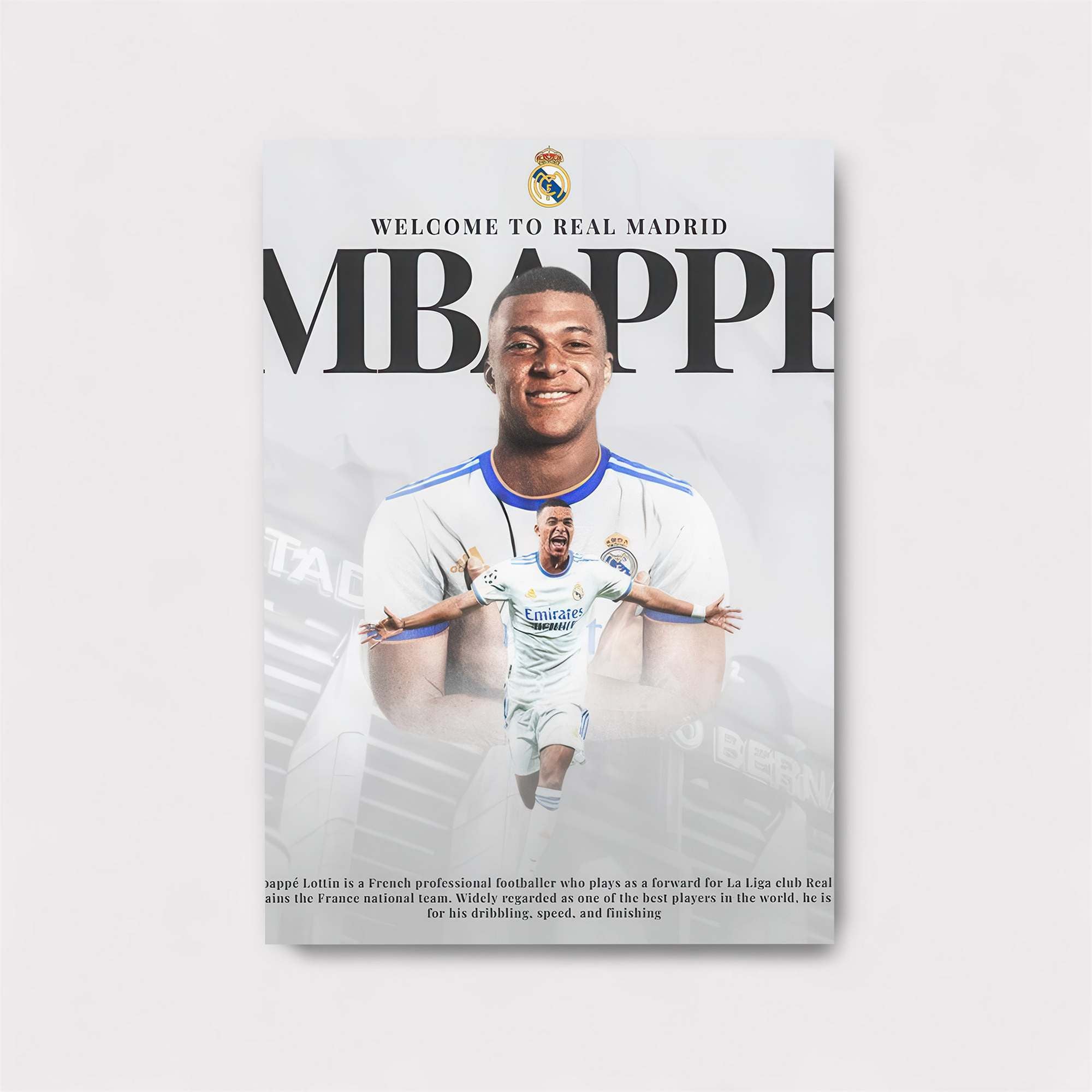 Mbappe Arrival Safe Wall Magnetic / M