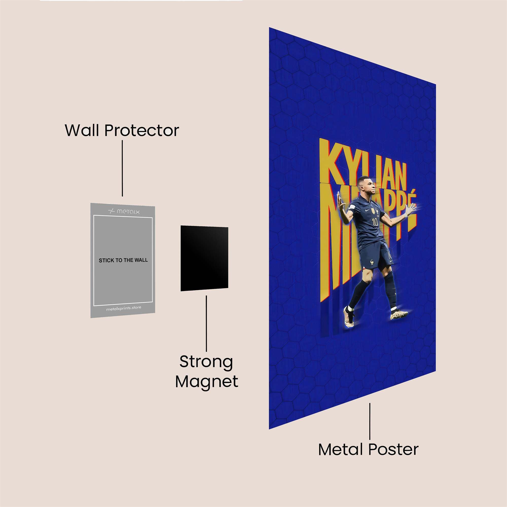 Kylian Victorious Safe Wall Magnetic / M