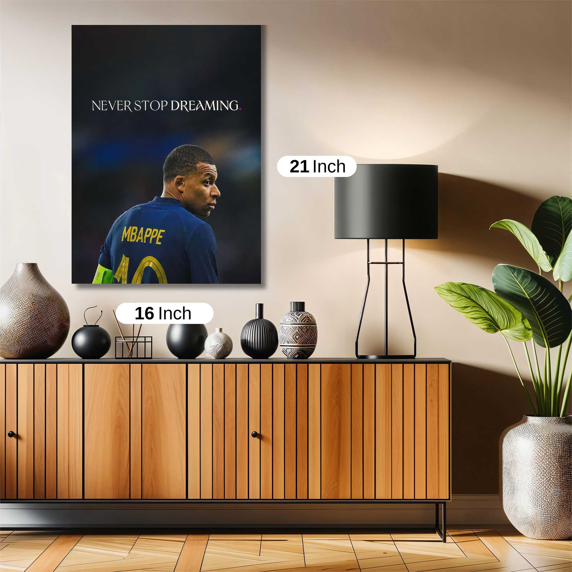Mbappe Dreaming Safe Wall Magnetic / M
