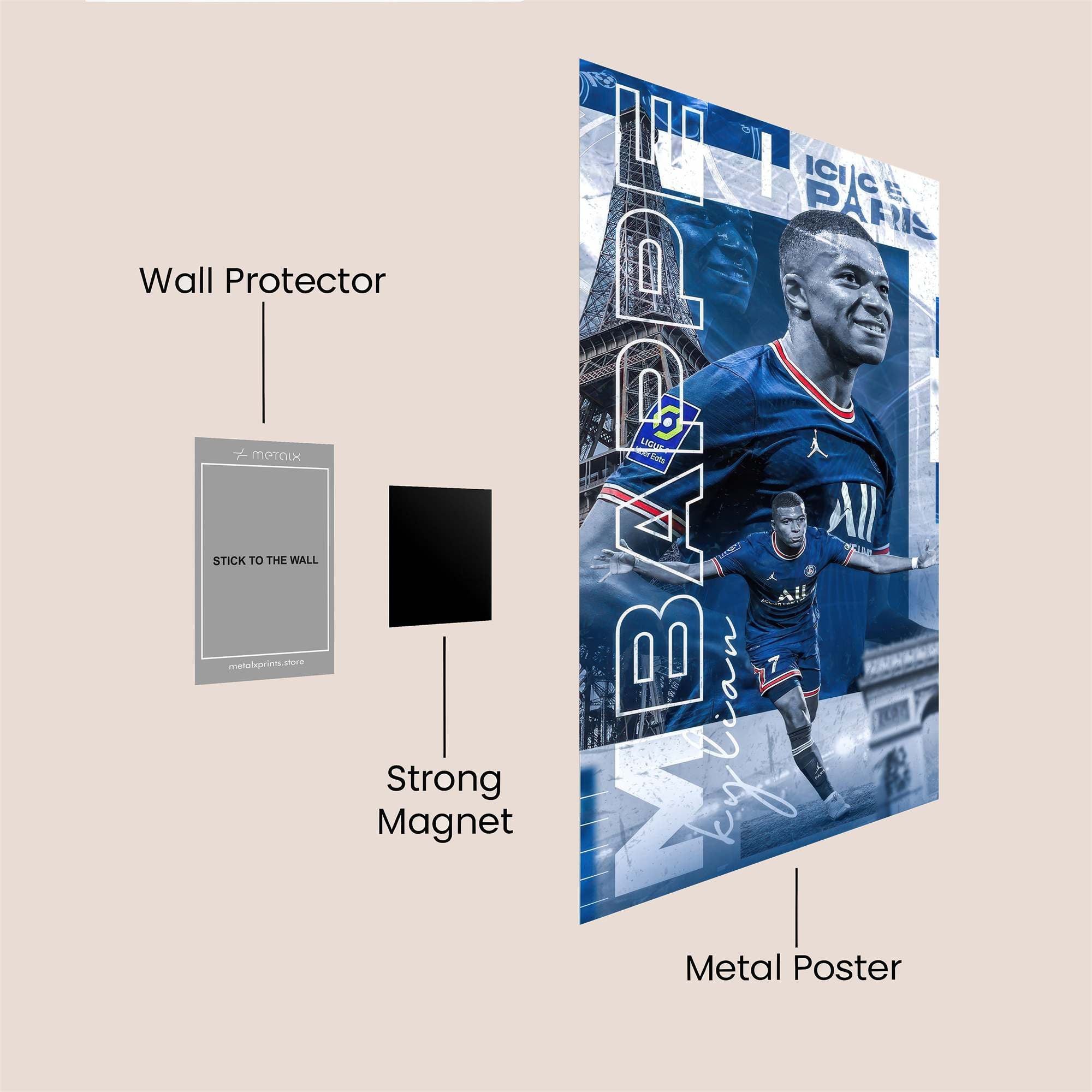 Mbapp? Triumph Safe Wall Magnetic / M