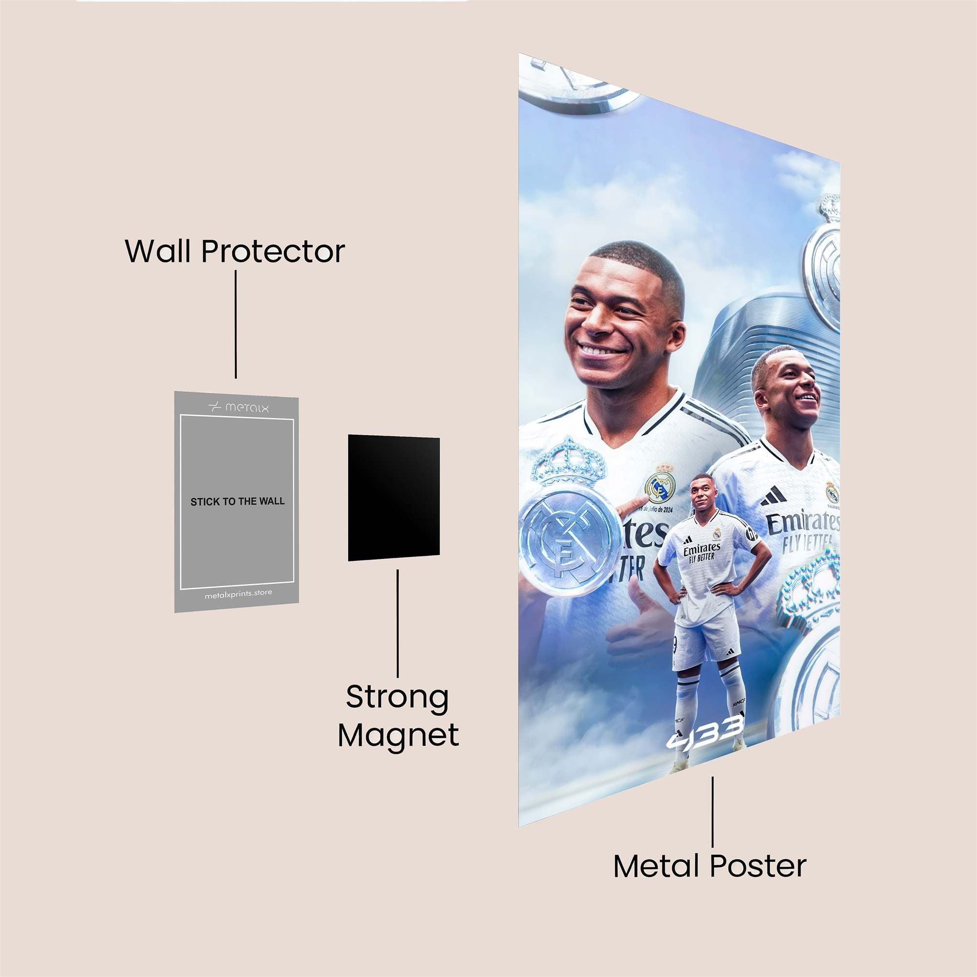 Vin?cius Triumphant Safe Wall Magnetic / M