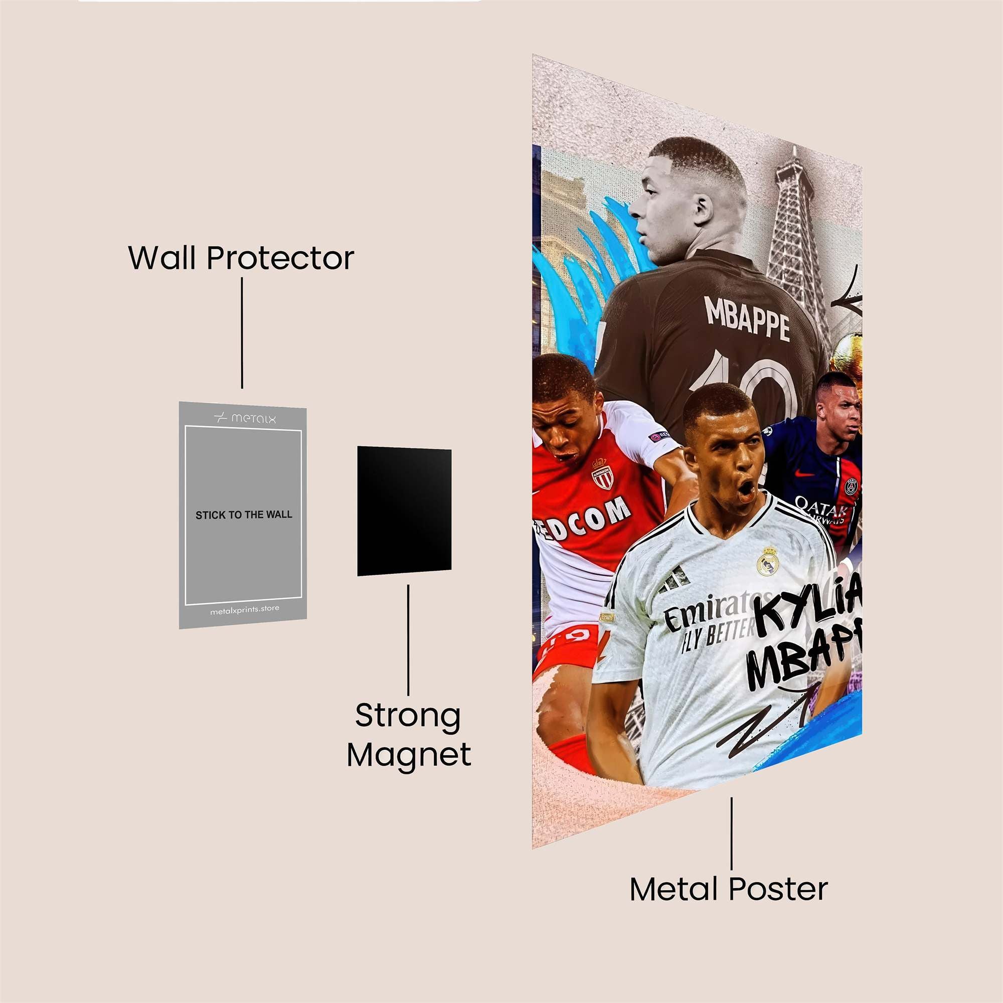 Kylian Dynamic Safe Wall Magnetic / M
