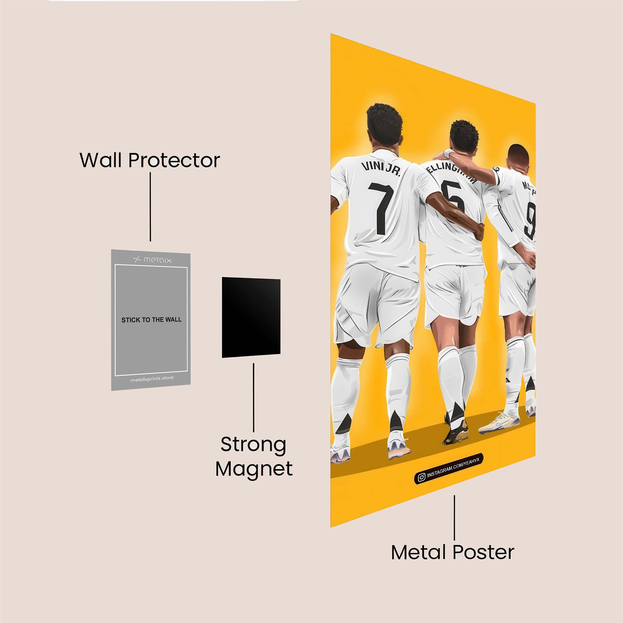 Trio Unity Safe Wall Magnetic / M