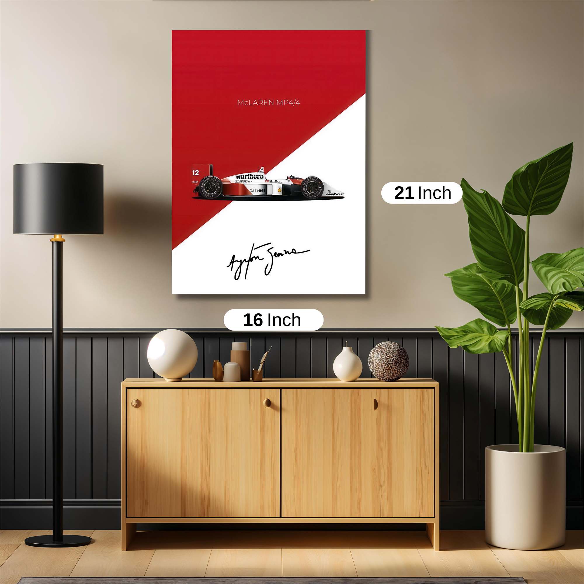 Senna Legend Safe Wall Magnetic / M
