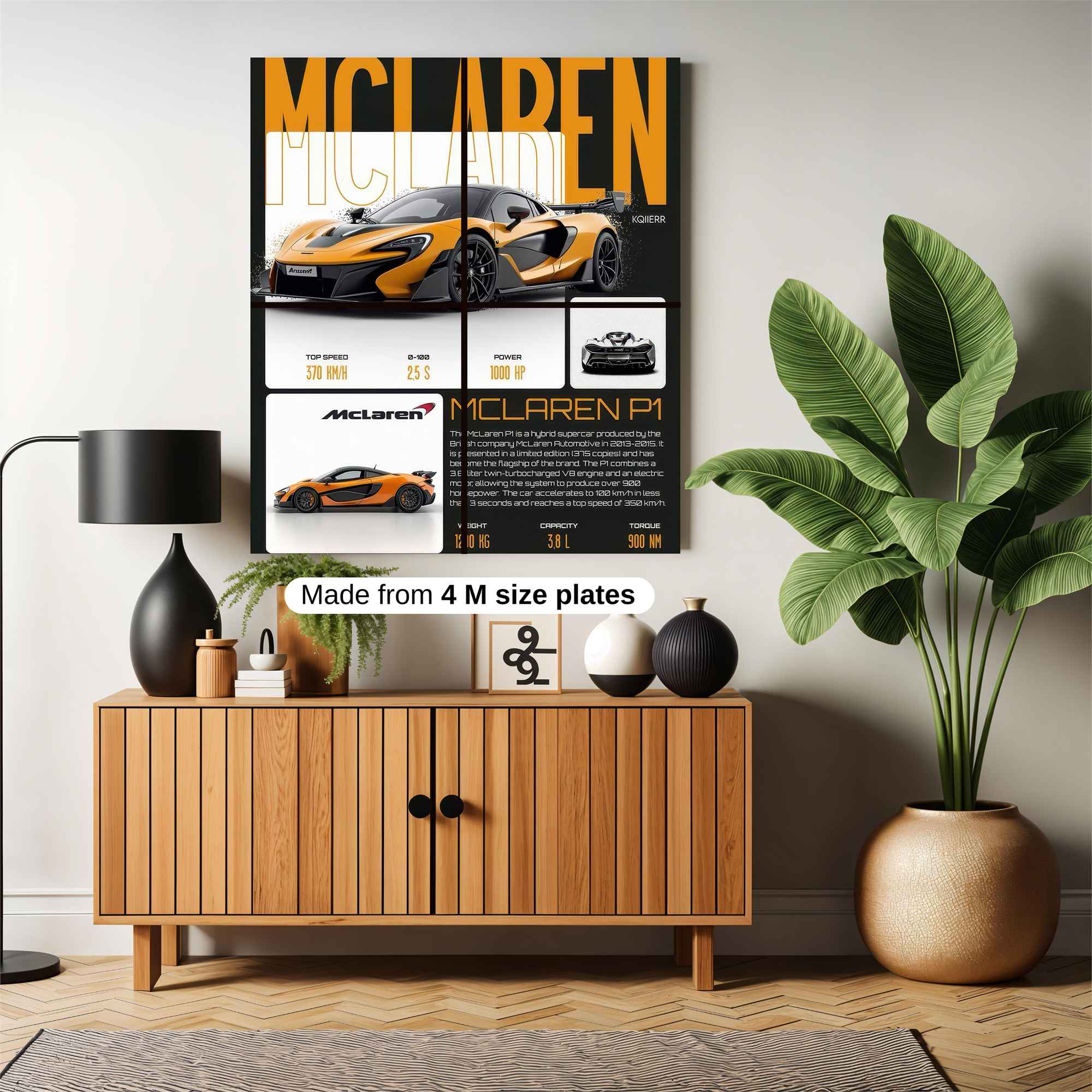 McLaren Majestic Safe Wall Magnetic / M