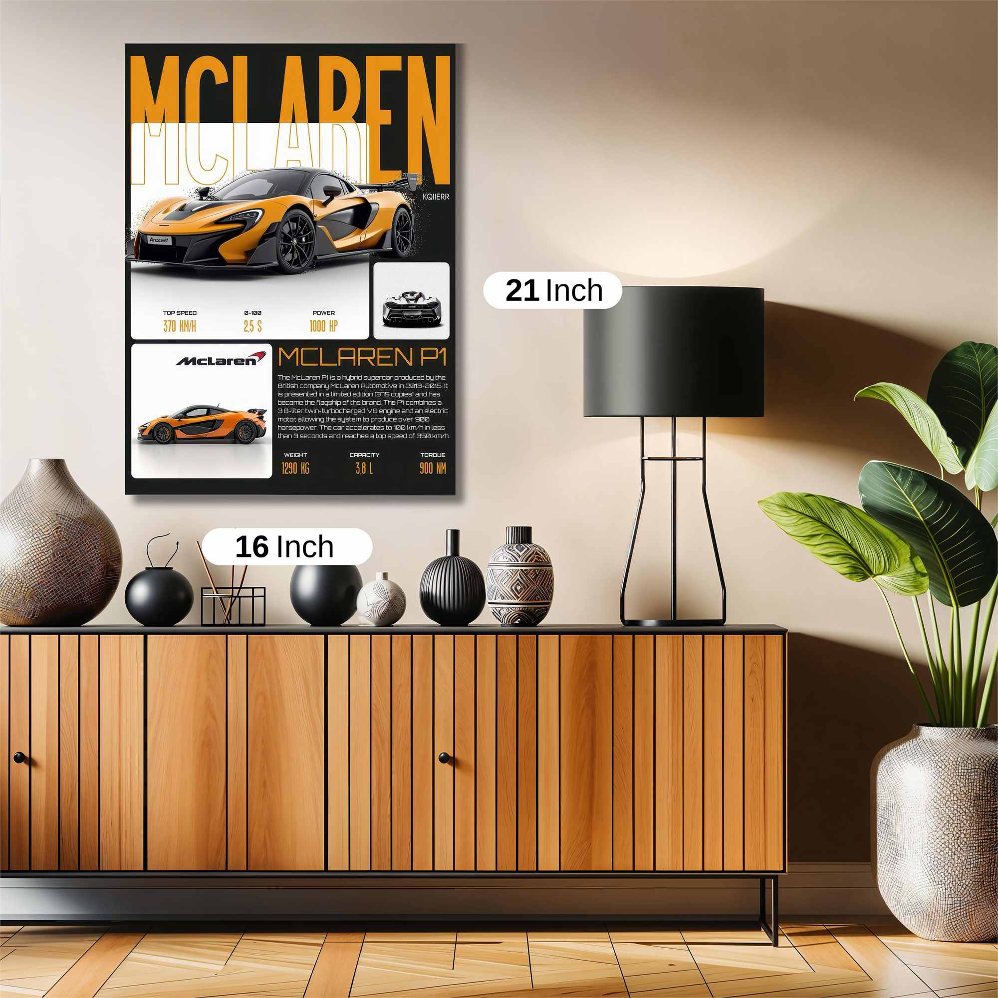 McLaren Majestic Safe Wall Magnetic / M